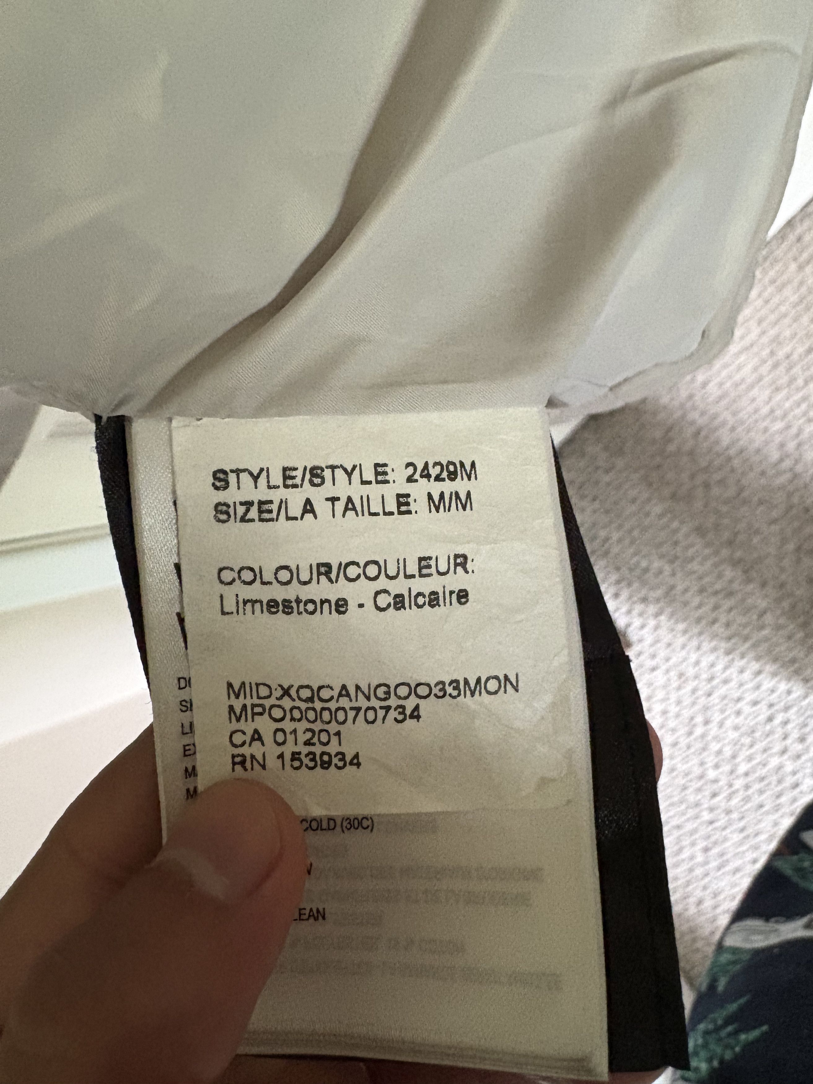 Canada Goose Canada Goose Lockeport Jacket – Limestone – Medium Size US M / EU 48-50 / 2 - 9 Thumbnail