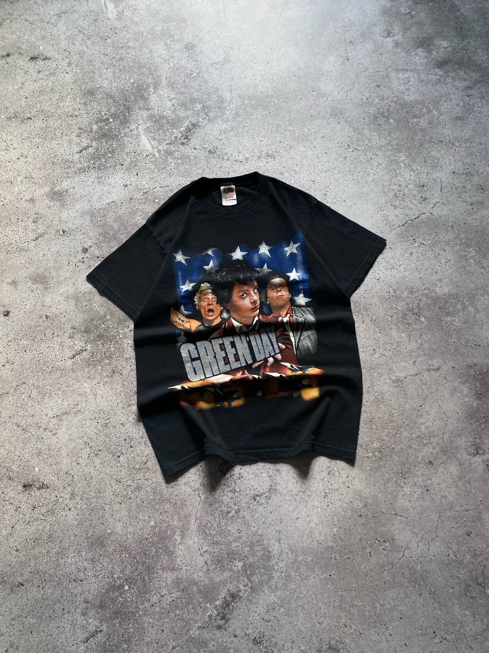 Band Tees × Vintage VINTAGE 2000s GREEN DAY WARNING ALBUM PUNK ROCK BAND T SHIRT Size US M / EU 48-50 / 2 - 3 Thumbnail