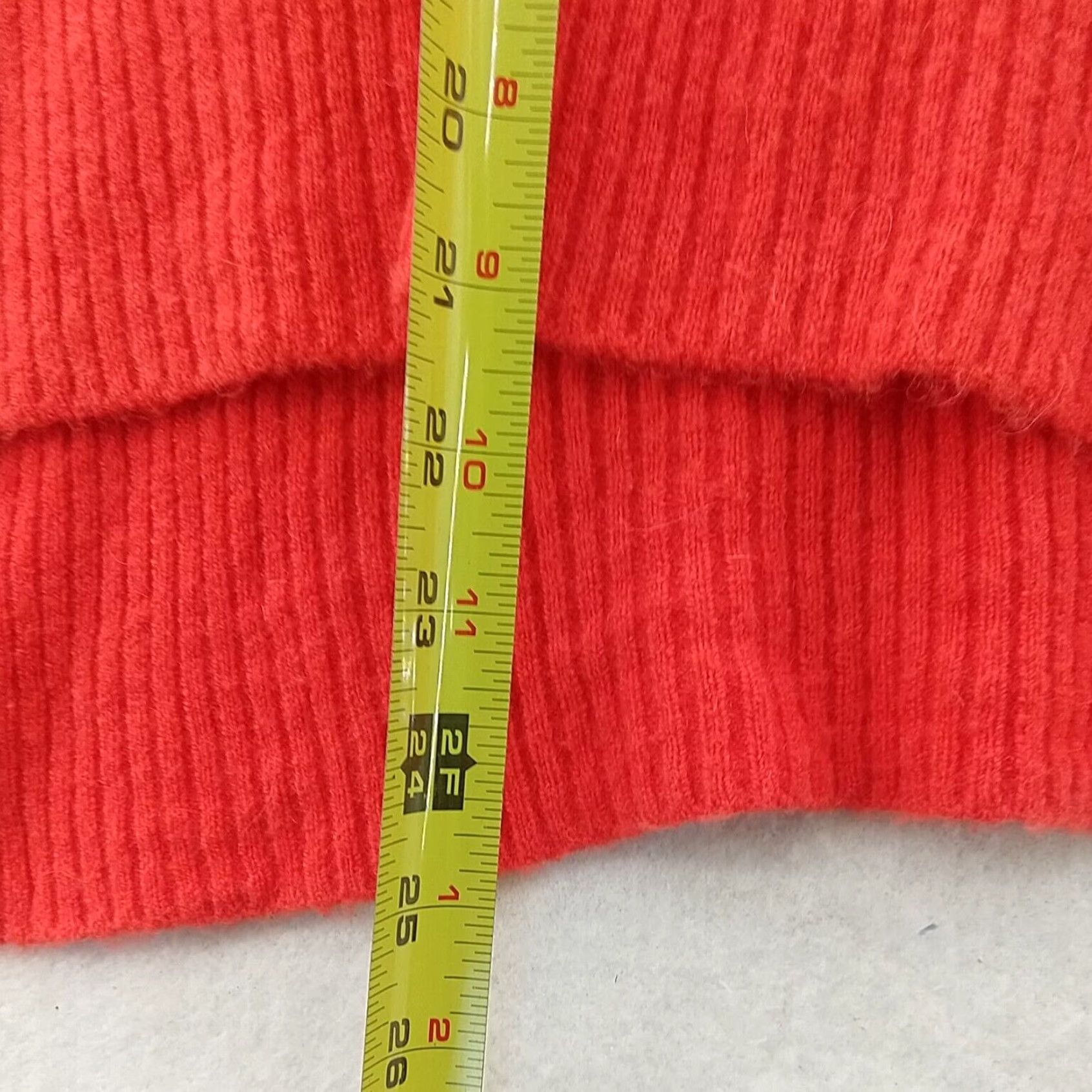 J.Crew J. Crew Alpaca Wool Blend Orange Sweater Mock Neck Womens XS Size XS / US 0-2 / IT 36-38 - 5 Thumbnail