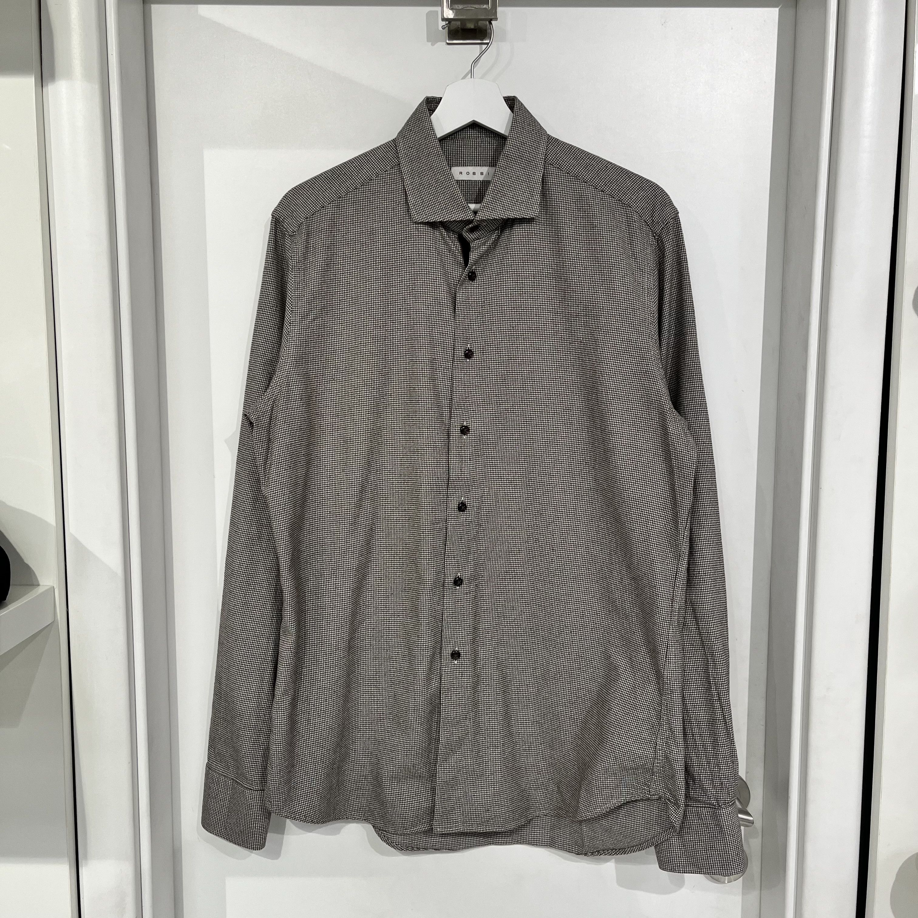 Rossi Shirt Black/White
