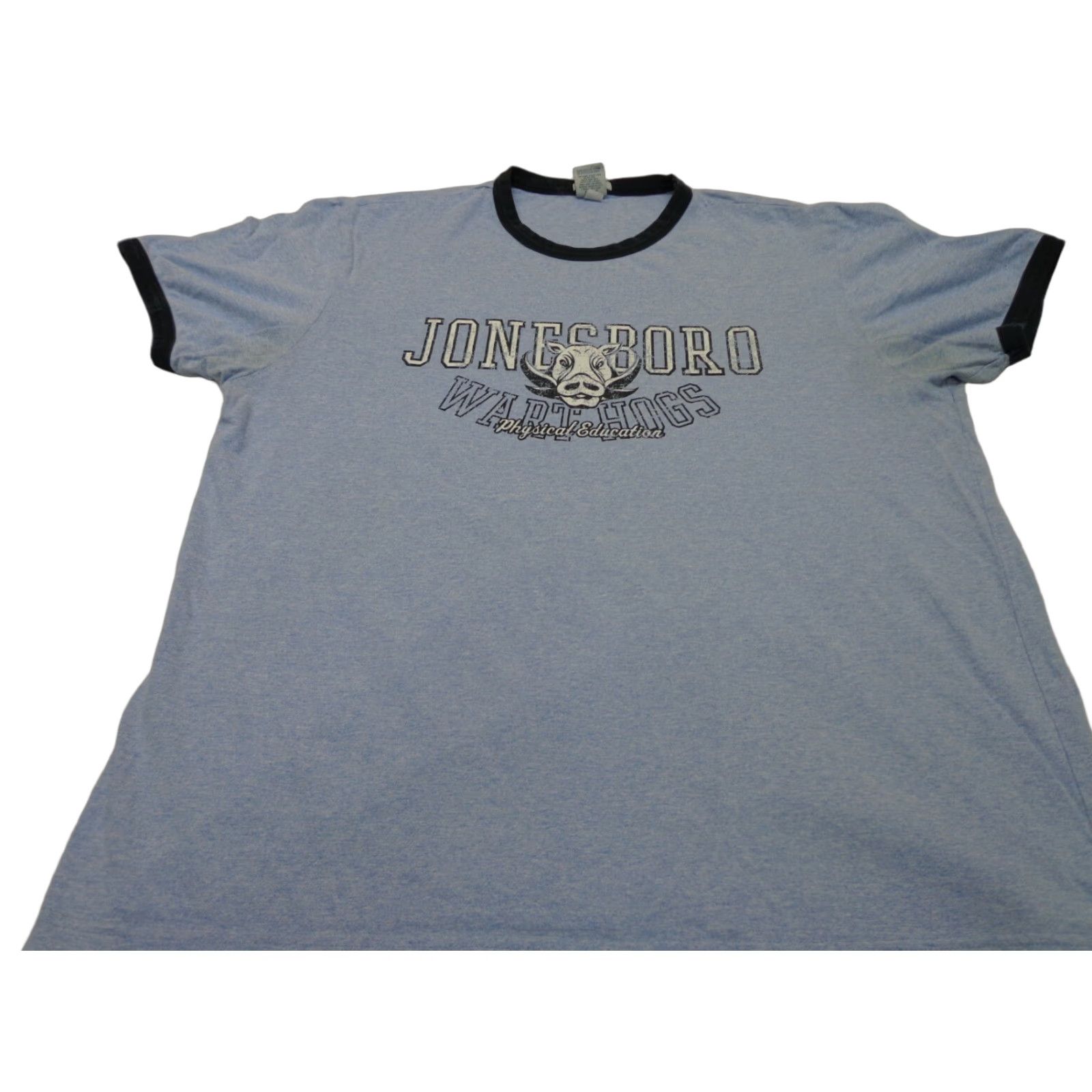 Old Navy VINTAGE OLD NAVY T-Shirt WARTHOGS PHYSICAL EDUCATION BLUE L RARE FLAWS Mens Size US L / EU 52-54 / 3 - 1 Thumbnail