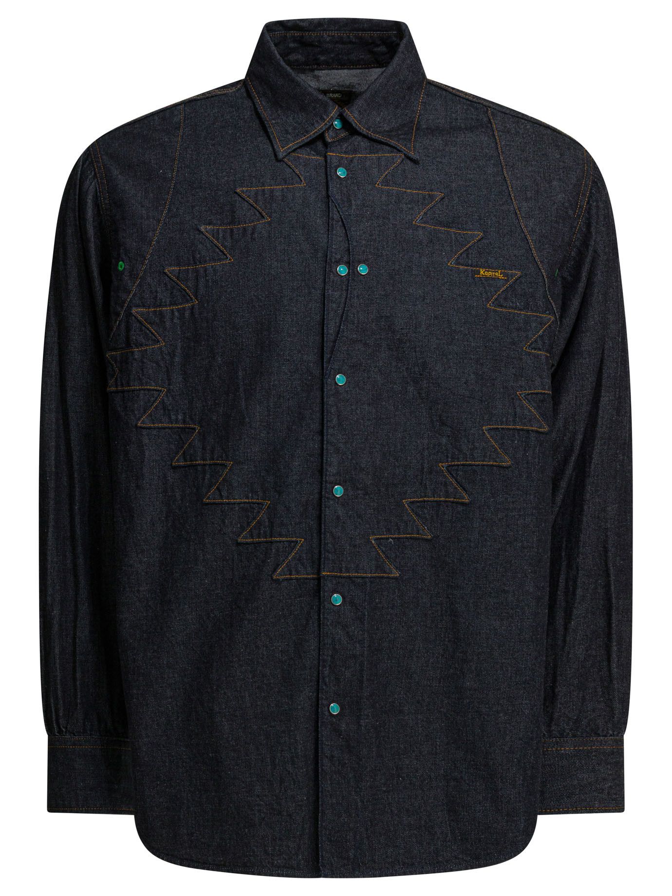 Kapital Kapital Casual Denim Shirt tag size 4 Men - USA Duties Paid Size US XL / EU 56 / 4 - 1 Thumbnail
