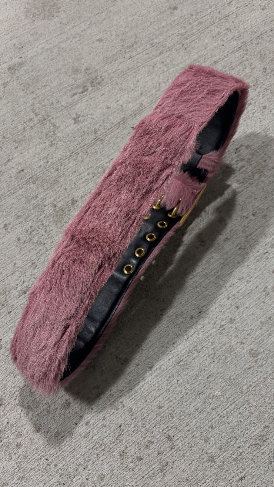 Prada Prada Fur Belt Size 30 - 2 Thumbnail