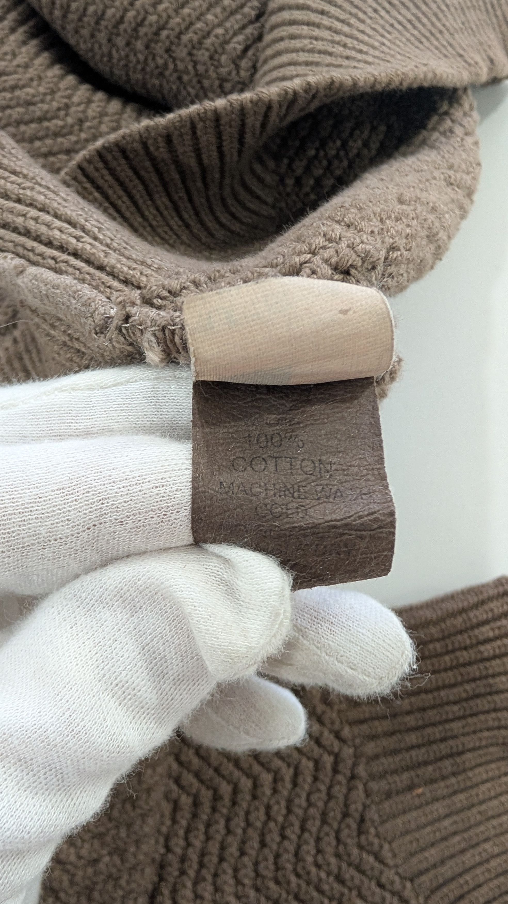 American Trench American Trench V-Neck Sweater Herringbone Knit Size US M / EU 48-50 / 2 - 8 Thumbnail