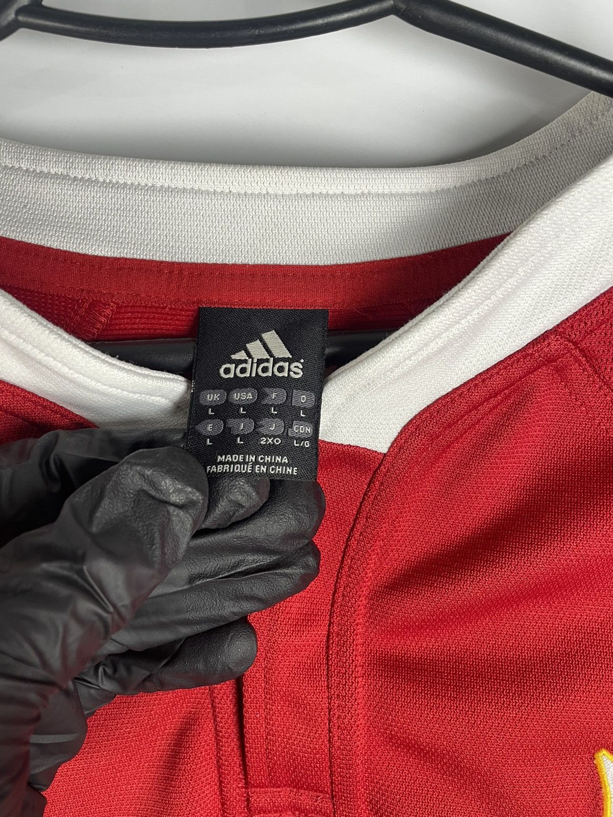 Adidas × Vintage Adidas 2005 British Lions Rugby Union Shirt Jersey Tour Size US L / EU 52-54 / 3 - 9 Thumbnail