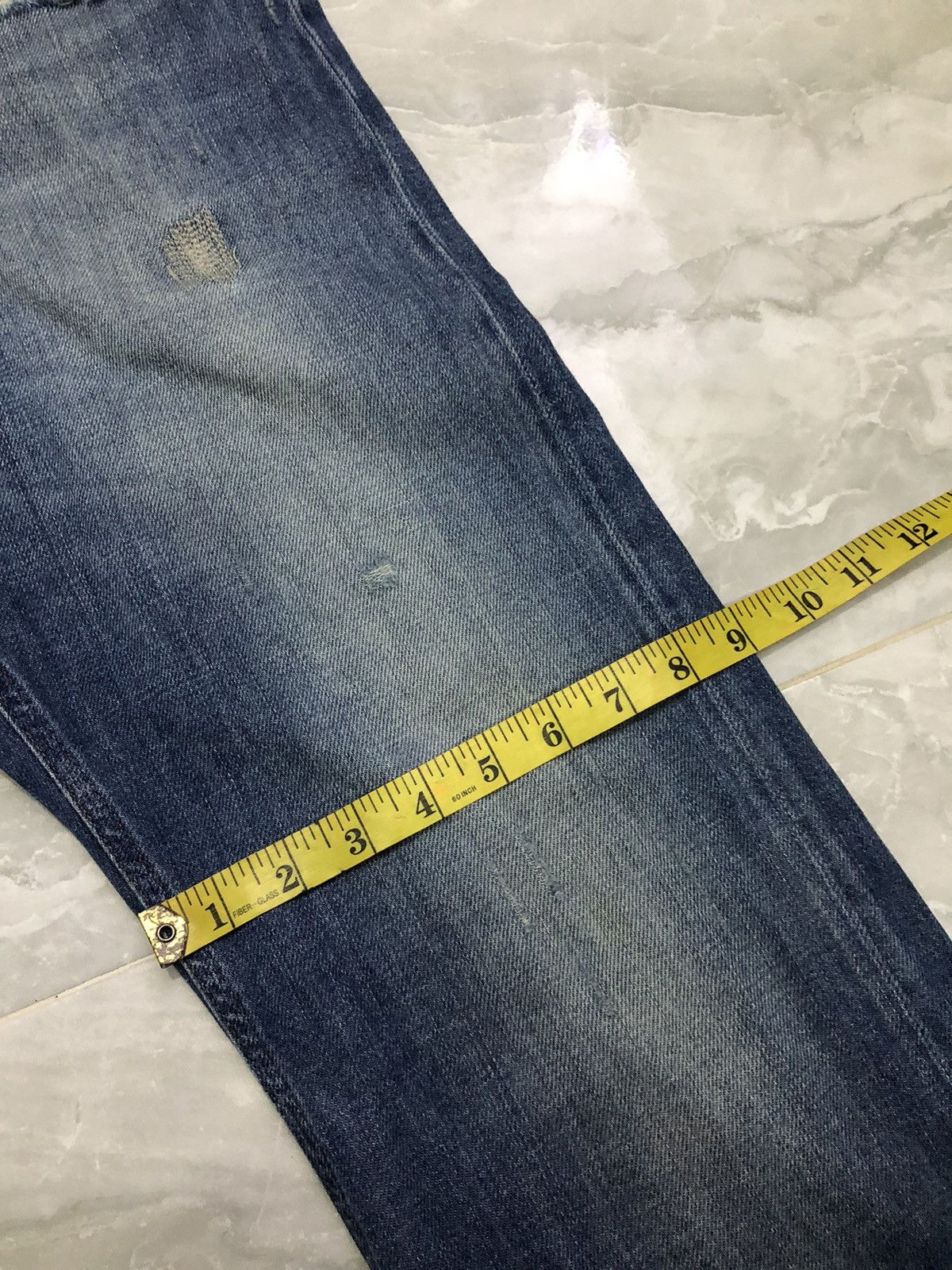 H&M H&M Boyfriend Distressed Boro Stitch Jeans Size US 35 - 22 Thumbnail