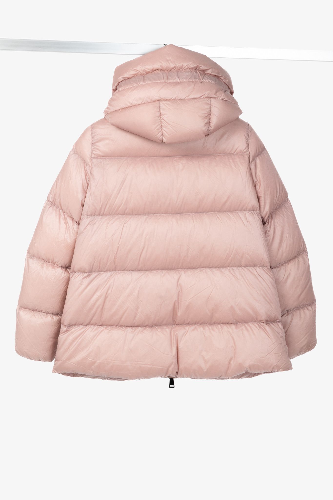 Moncler Moncler Serin Pink Quilted Hooded Down Jacket Size M / US 6-8 / IT 42-44 - 2 Thumbnail