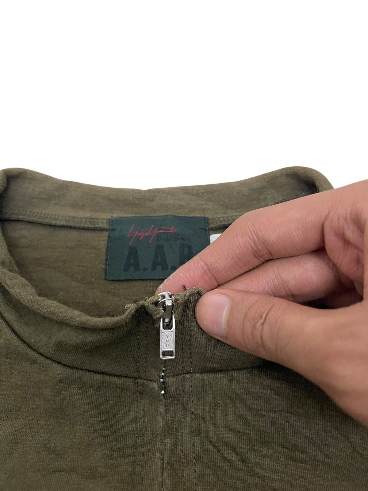 Yohji Yamamoto A.A.R Yohji Yamamoto Military Inspired Zip Up Vest Size US M / EU 48-50 / 2 - 7 Thumbnail