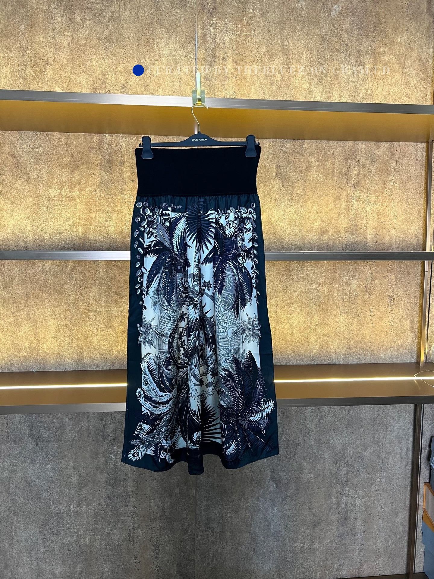 Hermes Hermes Silk Paneled Skirt Size 38" / US 16 / IT 52 - 1 Thumbnail