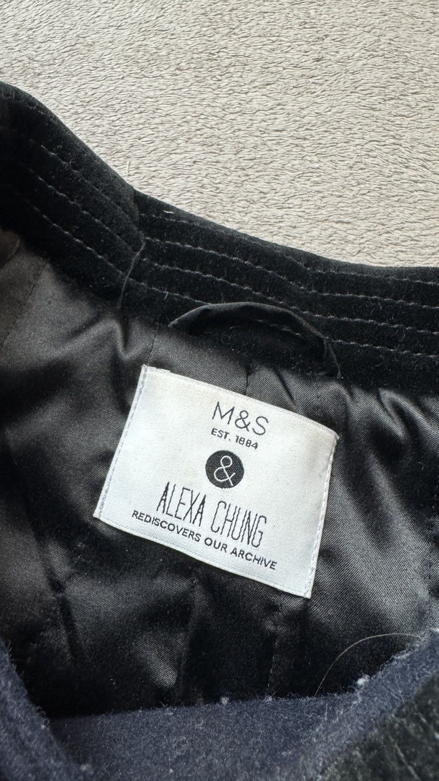 Alexa Chung 00s Napoleon Japan Balmain PPFM Style Alexa Chung Wool Coat Size M / US 6-8 / IT 42-44 - 9 Thumbnail