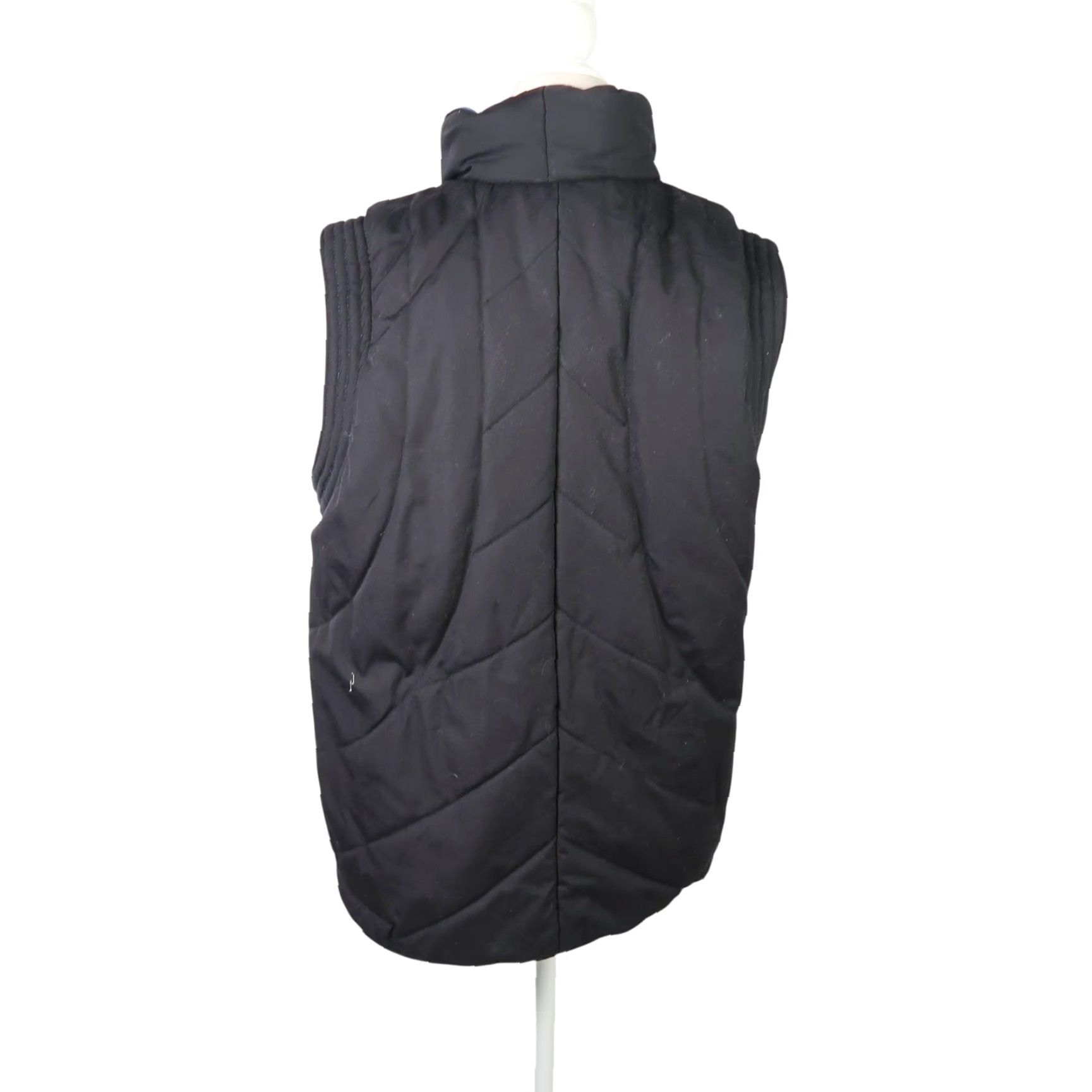 Vintage VINTAGE 80s Outer-Scene Ltd Reversible Puffer Vest Blue/Black Men M Shirt Size US M / EU 48-50 / 2 - 6 Thumbnail