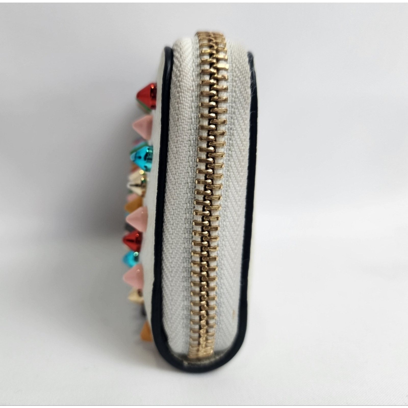 Christian Louboutin Christian Louboutin Multicolor Stud Panettone Spikes Wallet Size ONE SIZE - 3 Thumbnail