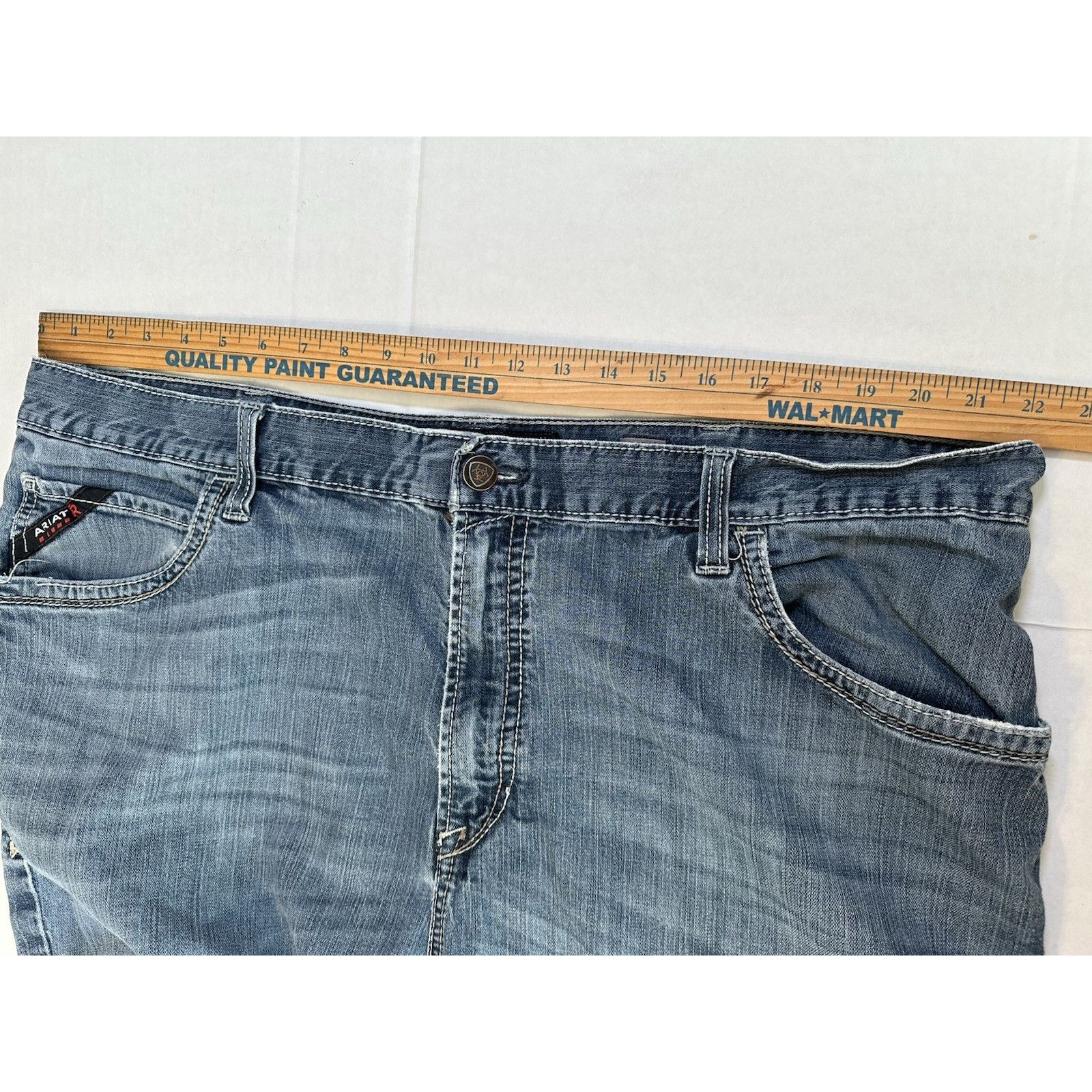 Ariat ARIAT FR Low Rise M4 Boot Jeans Blue 44/32 Flame Resistant Size US 44 / EU 60 - 8 Thumbnail