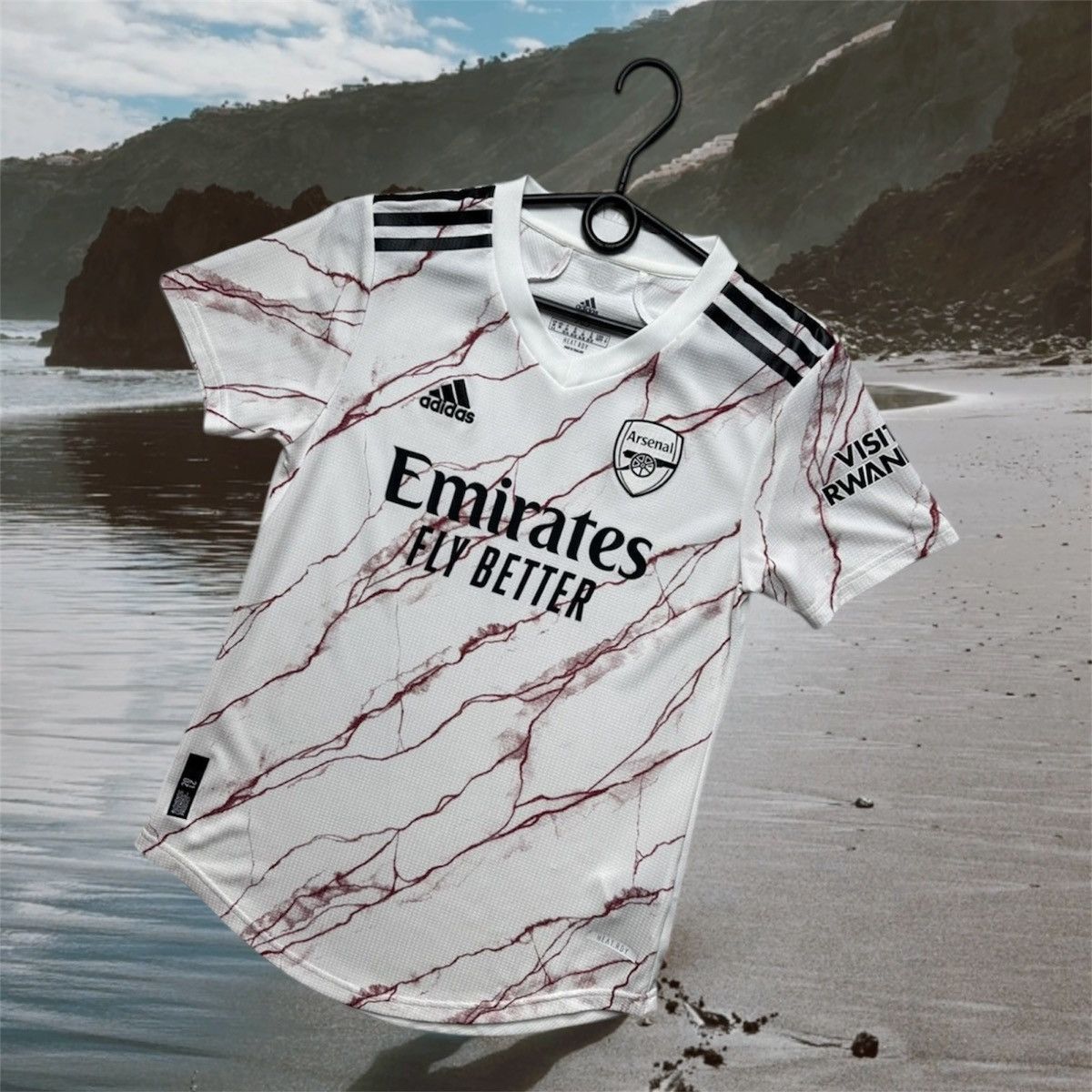 Adidas × Vintage Adidas Arsenal soccer jersey size Xs women's Size XS / US 0-2 / IT 36-38 - 1 Thumbnail