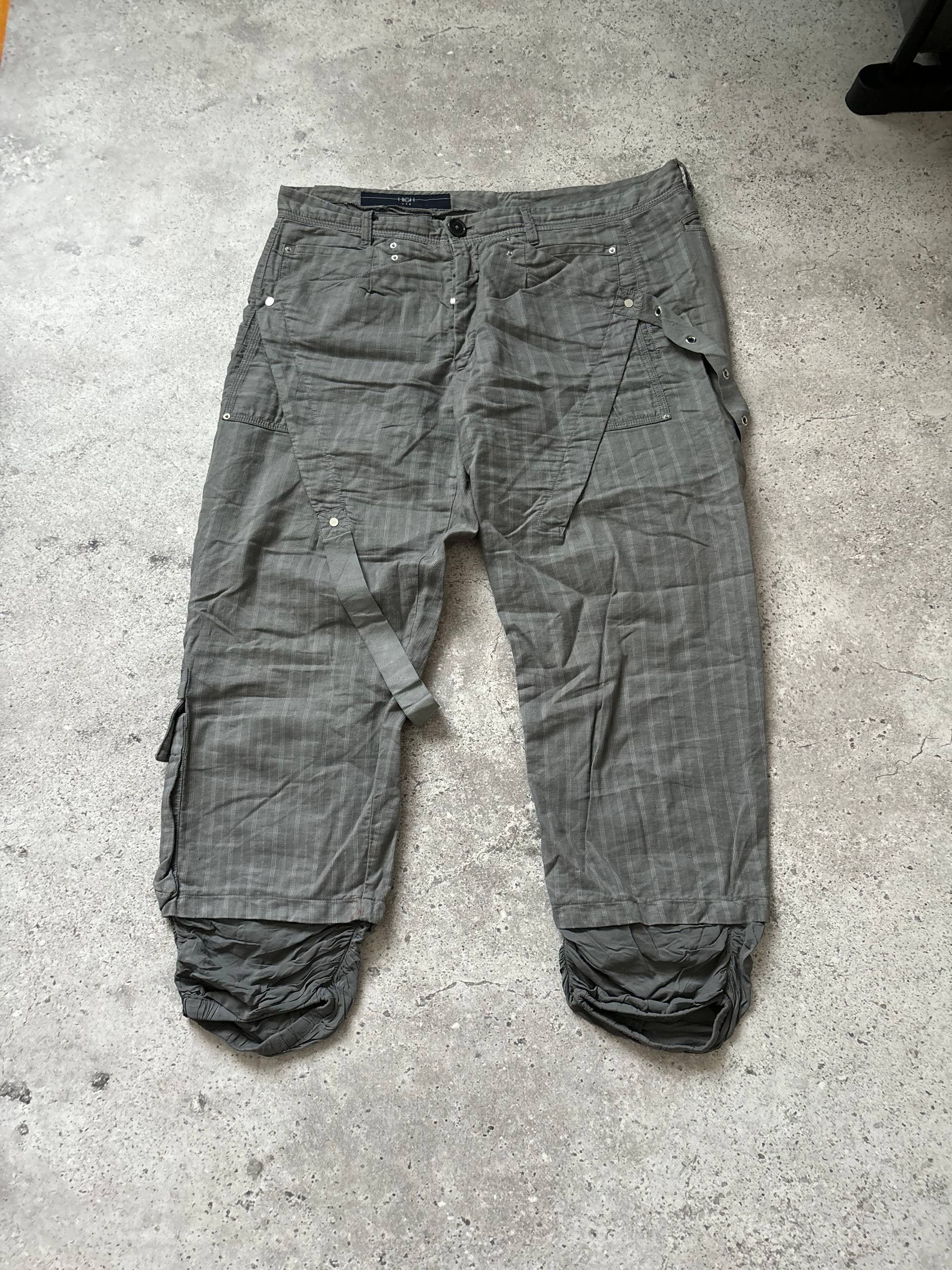 Japanese Brand Avant Garde Ann Demeulemeester style High Use Strope Pants Size US 32 / EU 48 - 2 Thumbnail