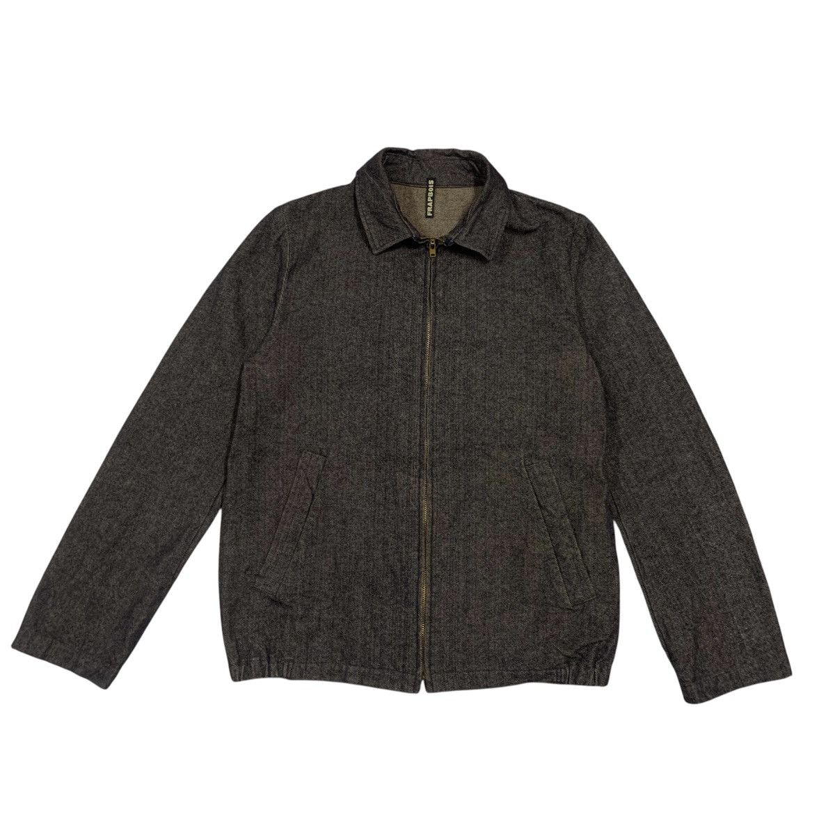 Frapbois Frapbois Japan Zip Up Denim Jacket Size US S / EU 44-46 / 1 - 1 Thumbnail