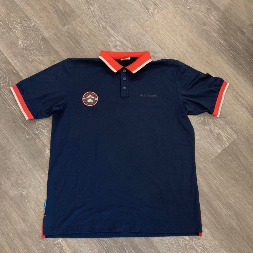 Columbia Columbia Blue Athletic Polo Men XL Bin N-8 Size US XL / EU 56 / 4 - 1 Thumbnail