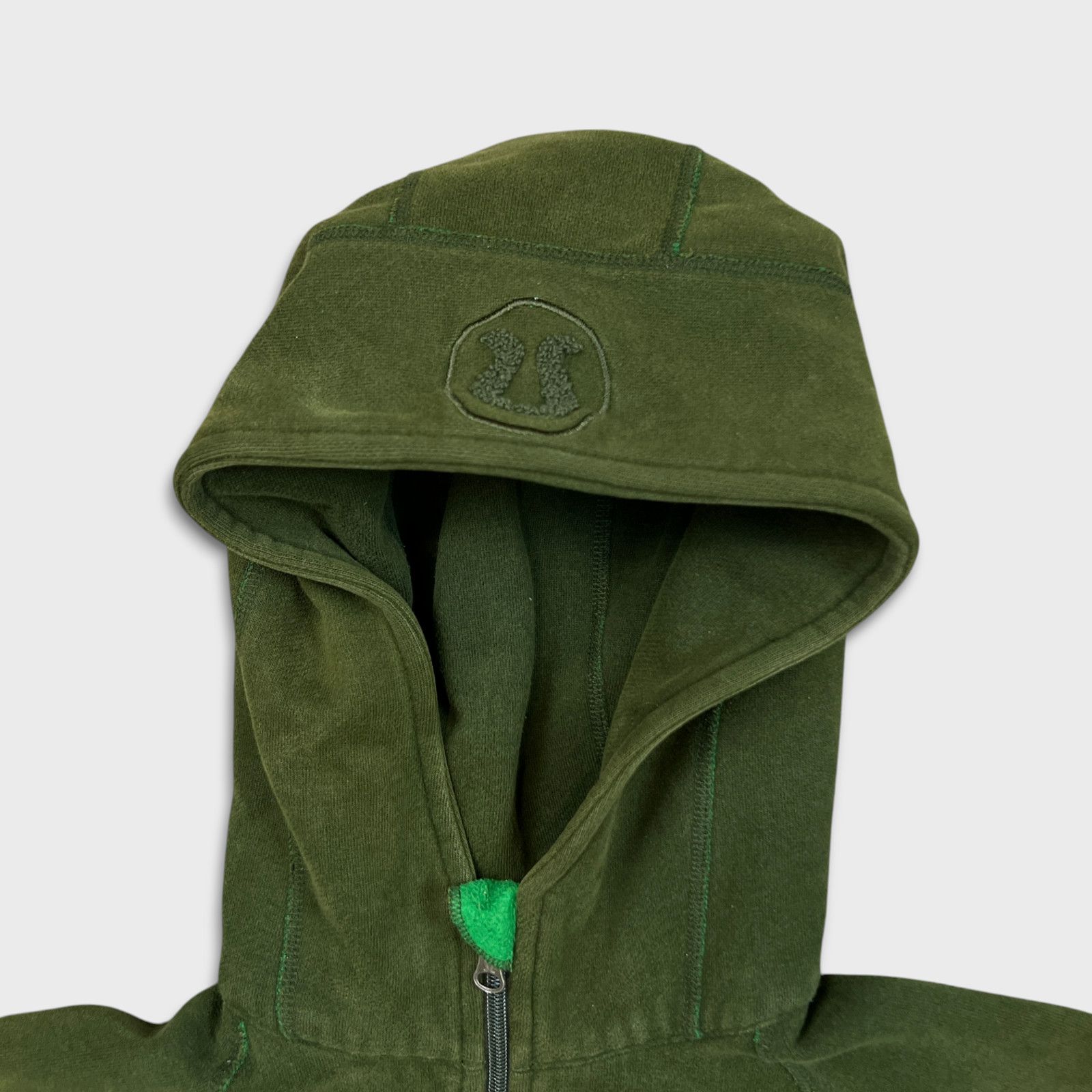 Lululemon Lululemon Scuba Hoodie Small Zip Faded Sport Hood Sweatshirt Size S / US 4 / IT 40 - 2 Thumbnail