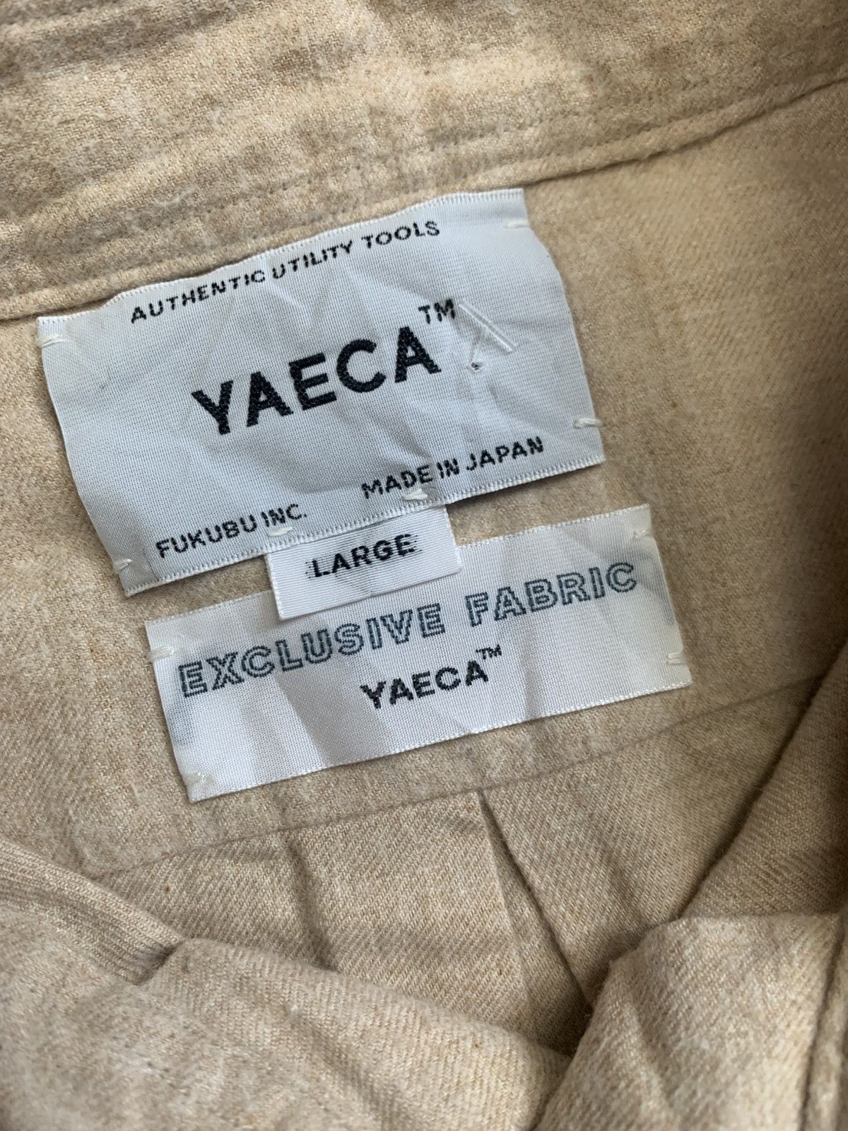 YAECA Japanese YAECA formal boxy shirt Size US L / EU 52-54 / 3 - 6 Thumbnail