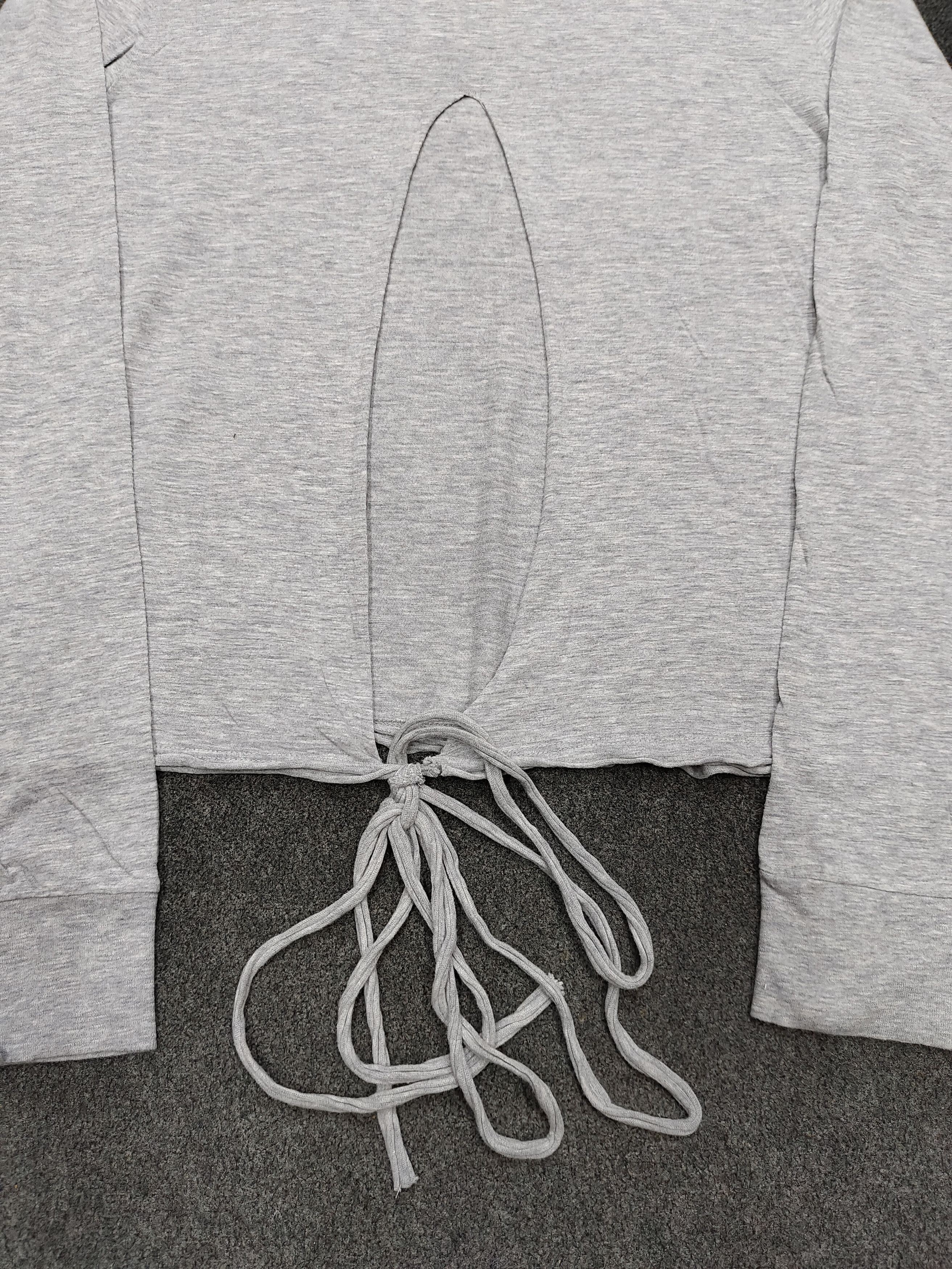 Dsquared2 SICK🔥Dsquared2 Vicious Spellout Back Laces Long Sleeve Size M / US 6-8 / IT 42-44 - 4 Thumbnail
