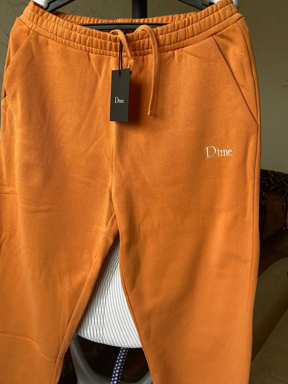 Dime Dime - Orange Classic Sweatpant Size US 32 / EU 48 - 2 Thumbnail