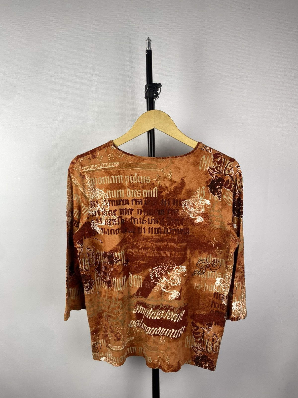 Designer × Japanese Brand × Vintage Save The Queen Jean Paul Gaultier Style Mesh Blouses Size L / US 10 / IT 46 - 4 Thumbnail