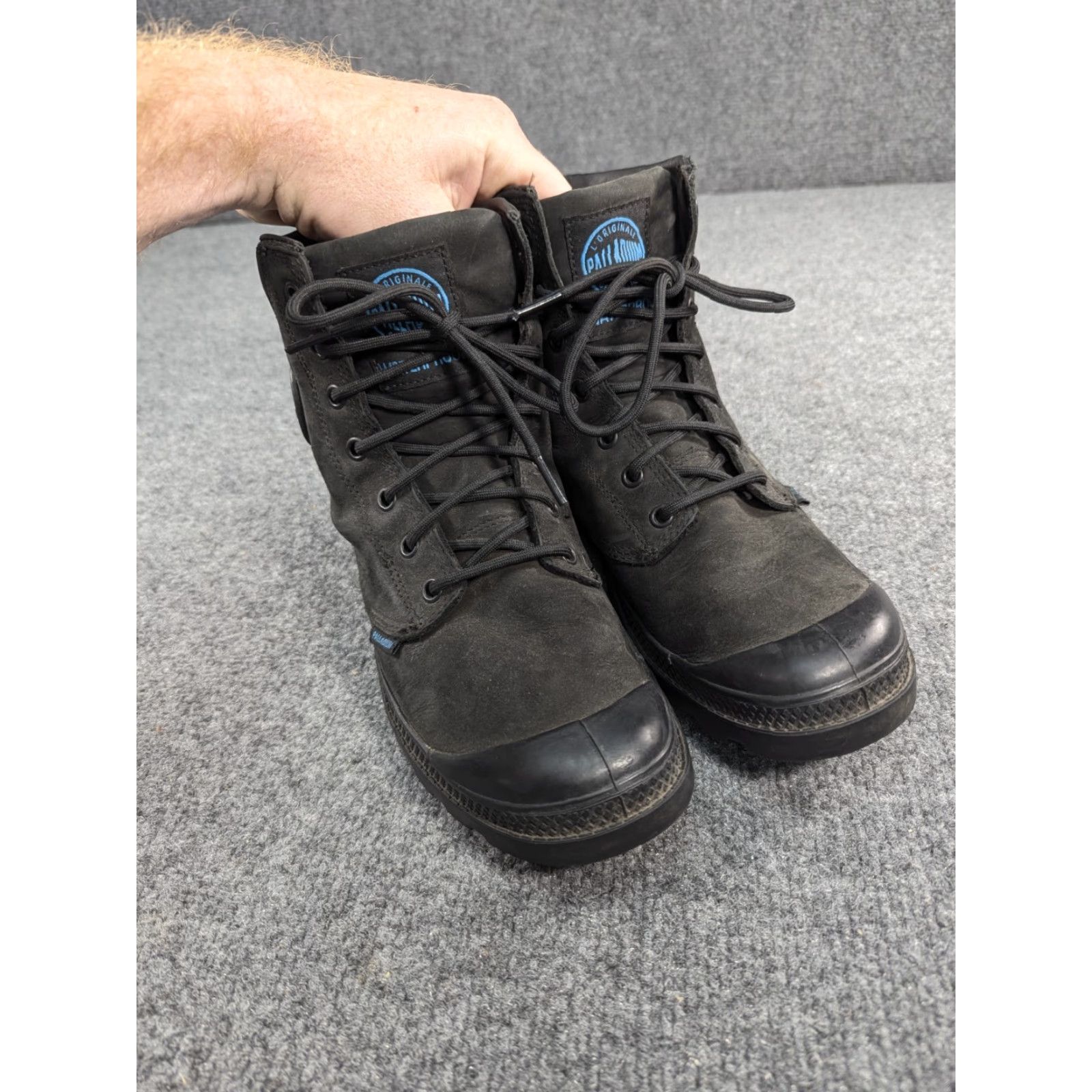 Palladium Palladium Pampa Sport Combat Waterproof Boot Black 6.5 Men's Leather 73231-001-M Size US 7 / EU 40 - 5 Thumbnail