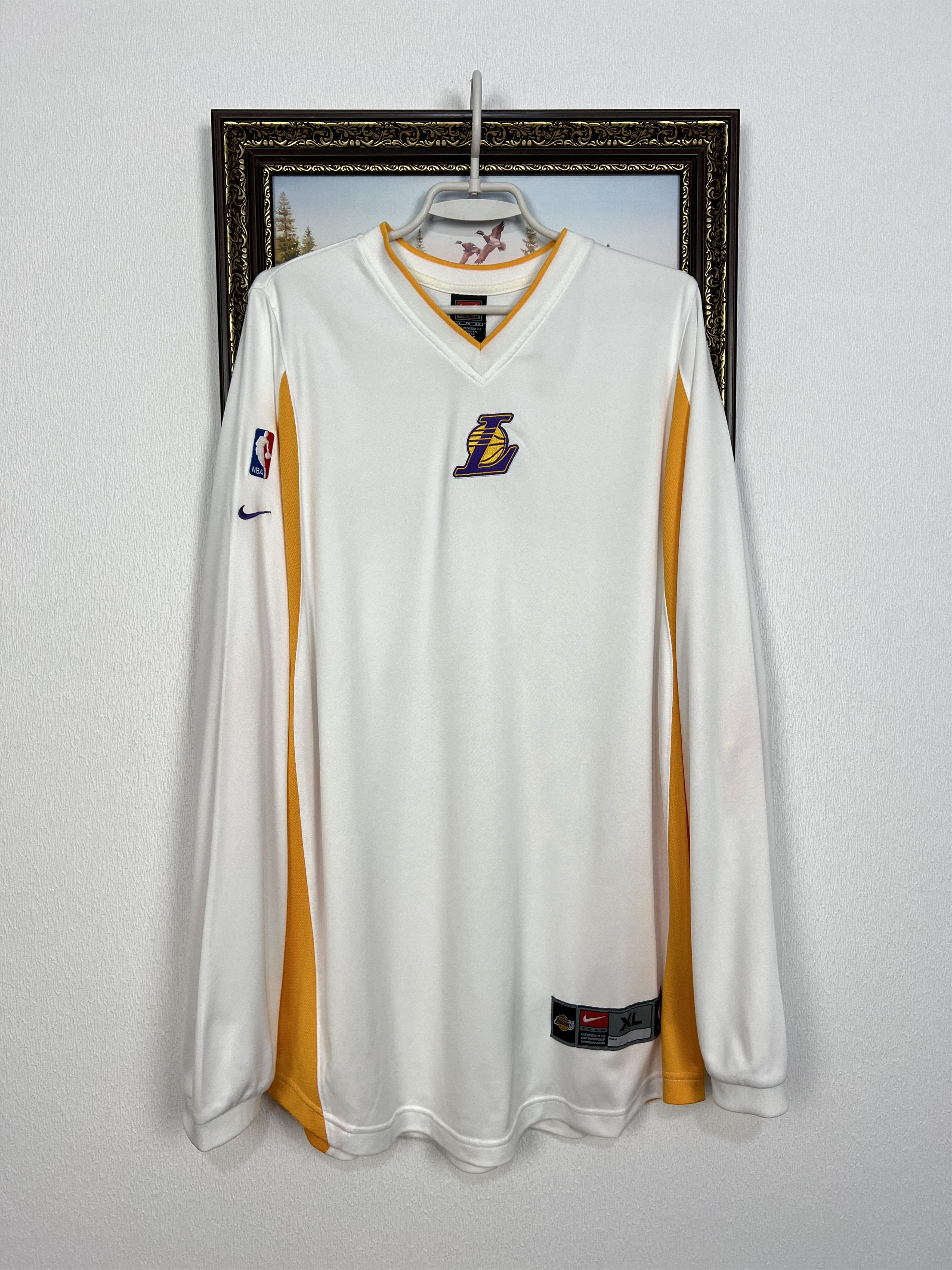Nike Los Angeles Lakers NBA Warm Up Sweatshirt Shooting Track Top Size US XL / EU 56 / 4 - 1 Thumbnail