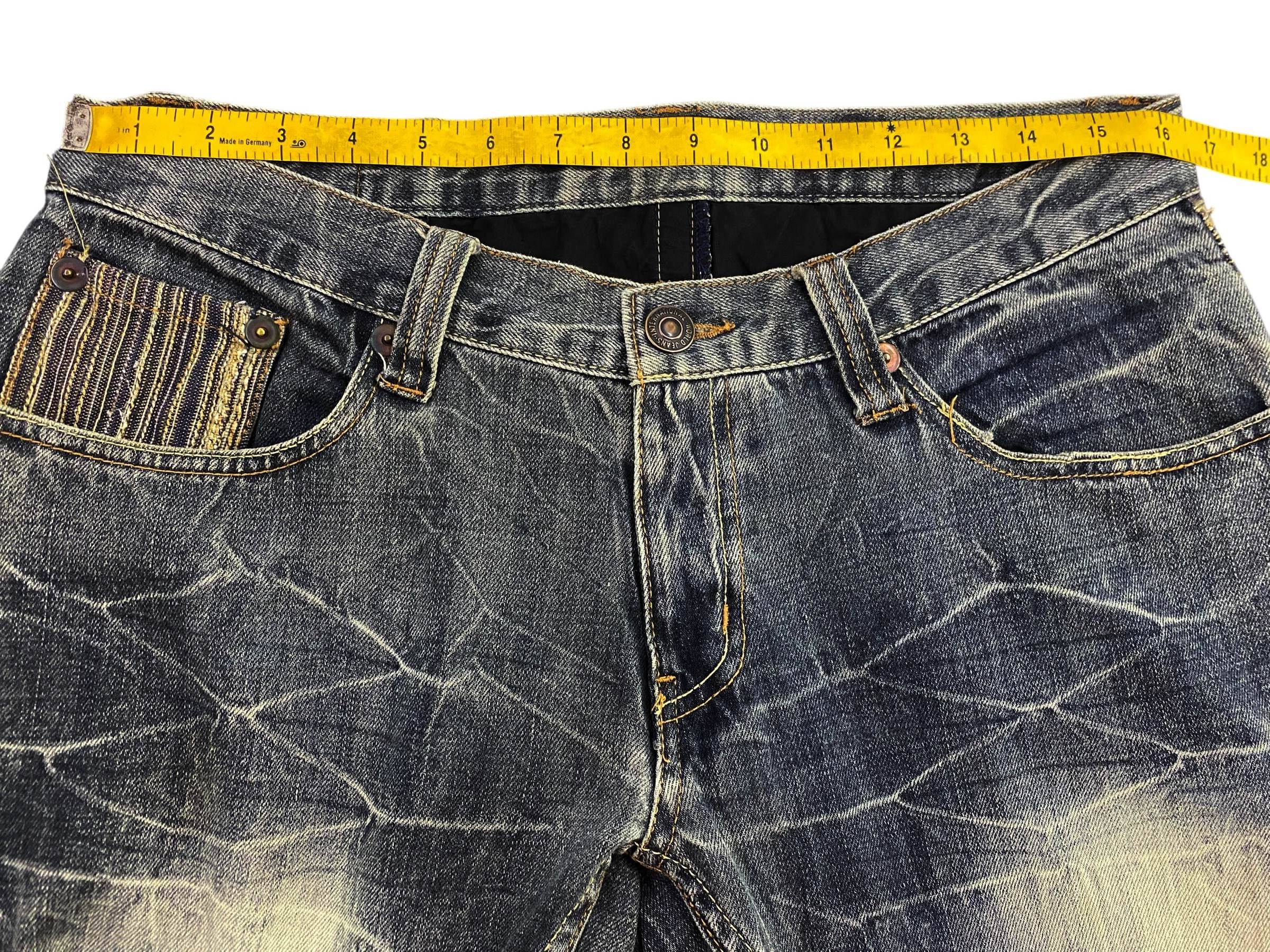 Japanese Brand Dominates Jeans Aztec Trimming Jeans Japanese Jeans Size US 32 / EU 48 - 10 Thumbnail