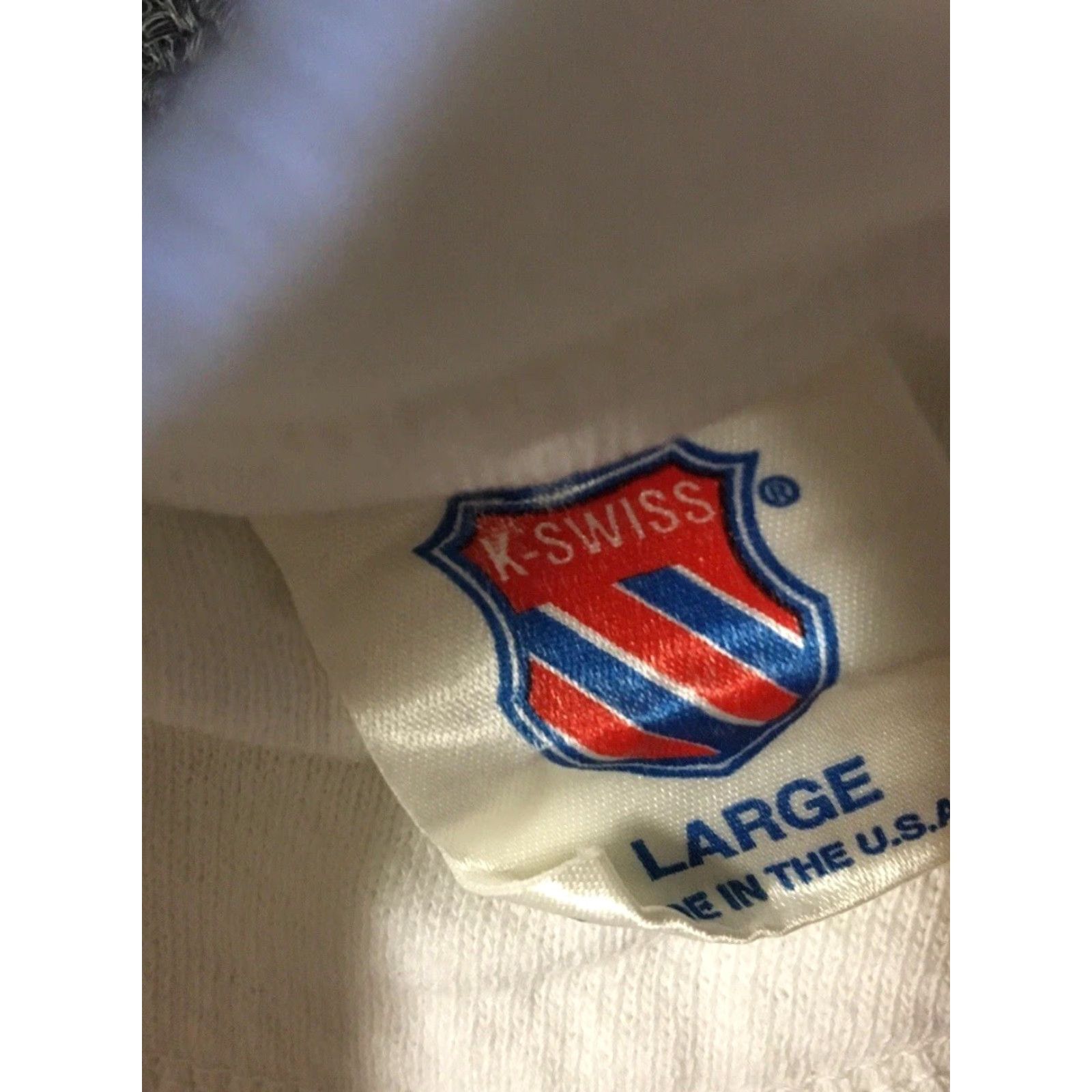 PGA Tour Vtg 90s K Swiss US Open Official Footwear Promo Sweatshirt L Golf Hoodie Men L White USA Sports Embroidered 90s Nyc USA Size US L / EU 52-54 / 3 - 7 Thumbnail