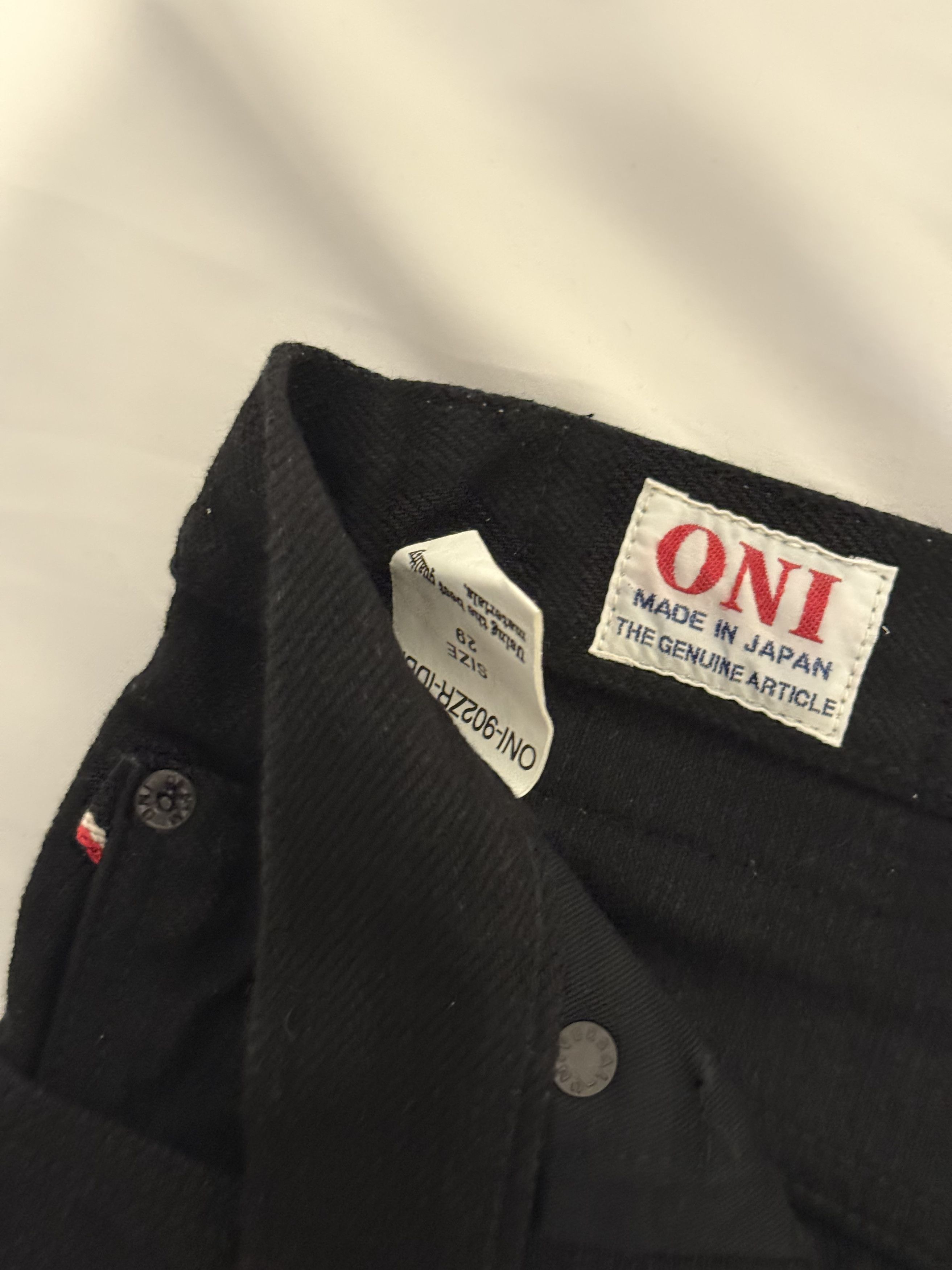 Oni Oni Denim - Indigo x Black Secret Denim - 20oz - 29 Size US 29 - 2 Thumbnail
