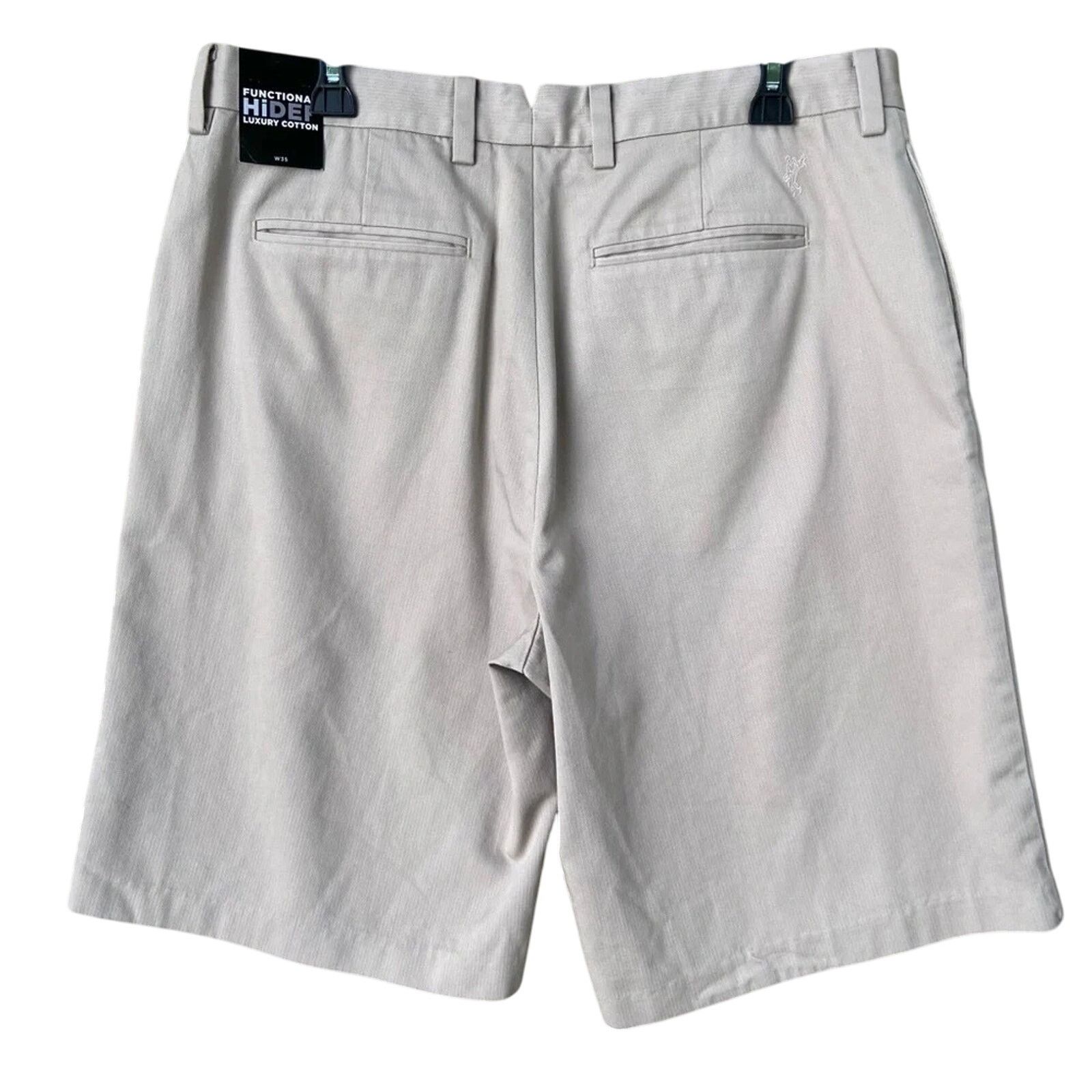 Ashworth NWT New Ashworth Mens Size 35 Stretch Cotton Bermuda Shorts Size US 35 - 2 Thumbnail