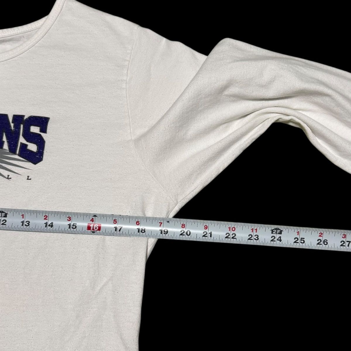 NFL NFL Baltimore Ravens White Long Sleeve Shirt Women's L FLAW Size L / US 10 / IT 46 - 7 Thumbnail