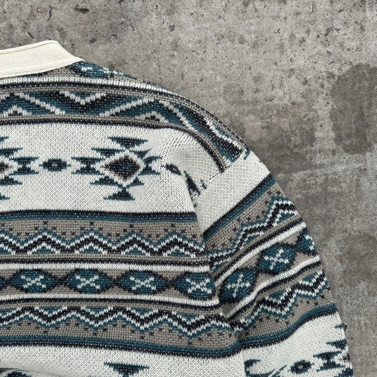 Designer × Japanese Brand Vintage Japanese Style Knit Cardigan Hype Y2K 00s USA Size US M / EU 48-50 / 2 - 9 Thumbnail