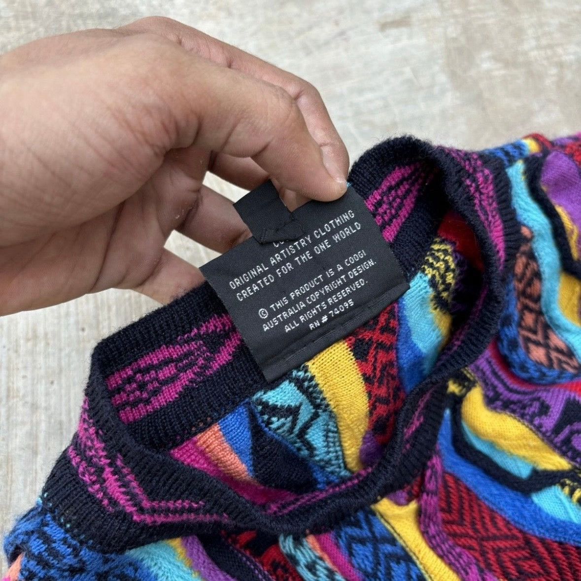 Coogi Vintage 90s Coogi Multi Colour Knitwear Size US M / EU 48-50 / 2 - 4 Thumbnail