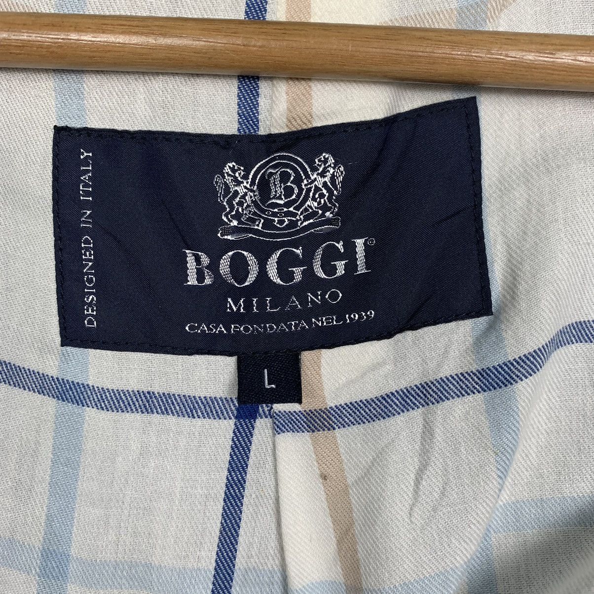 Japanese Brand Boggi Milano Casual Jacket Size US L / EU 52-54 / 3 - 15 Thumbnail