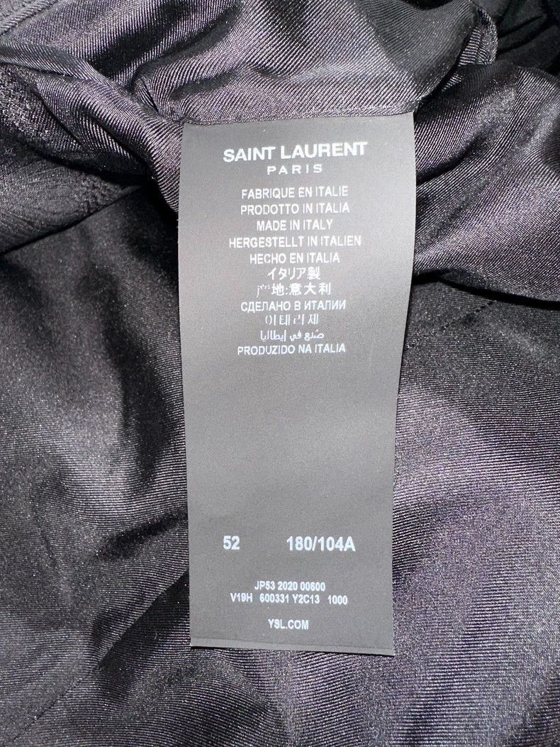 Saint Laurent Paris Saint Laurent Paris Dark patterned suit-2506 Size US XL / EU 56 / 4 - 5 Thumbnail