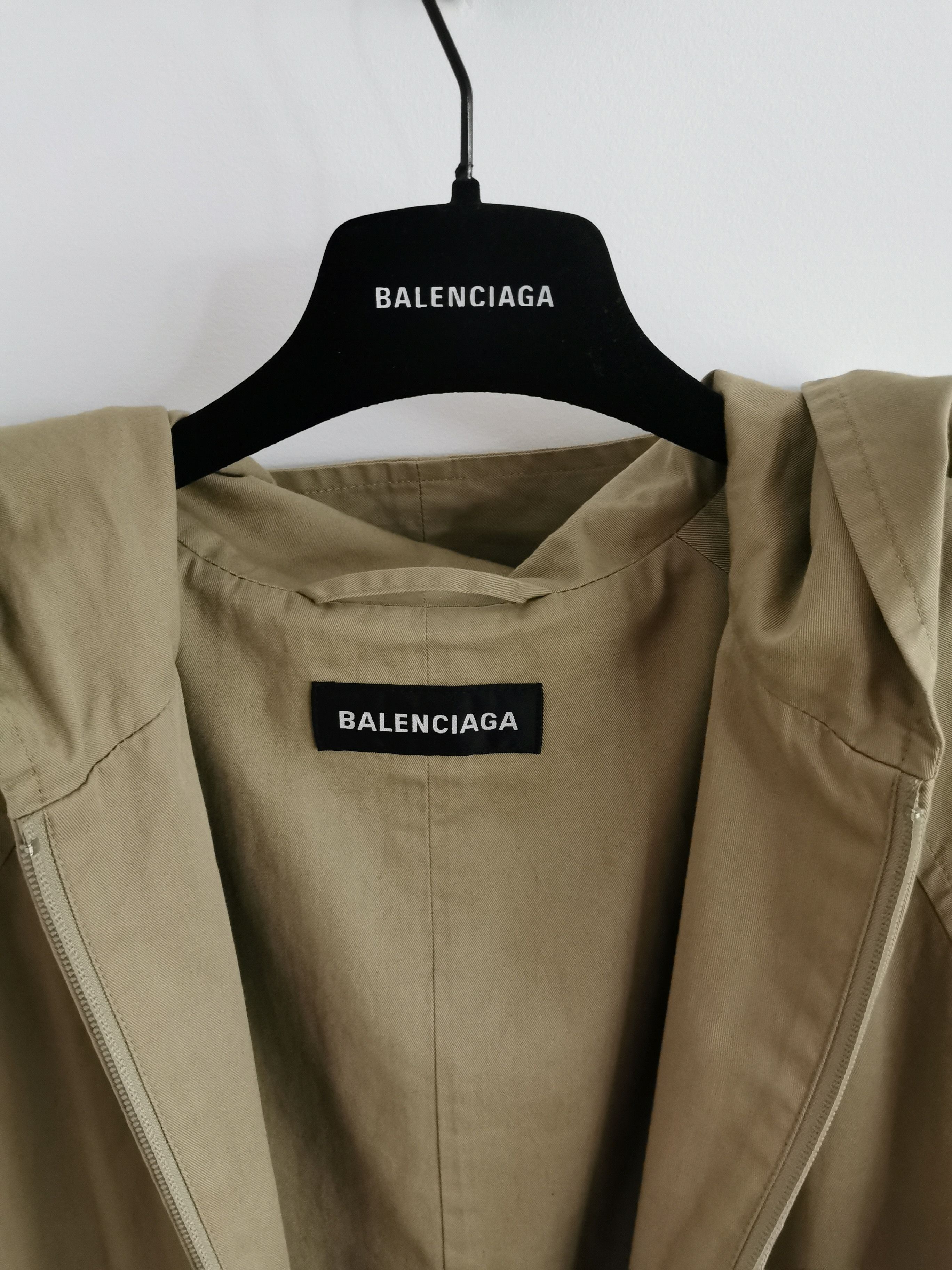 Balenciaga Balenciaga 2019 Oversized Hooded Coat Size US S / EU 44-46 / 1 - 25 Thumbnail