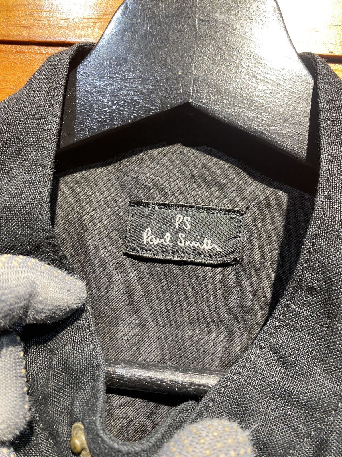 Paul Smith PS Paul Smith Black Military-Inspired Jacket – Men’s Vintage Size US S / EU 44-46 / 1 - 6 Thumbnail