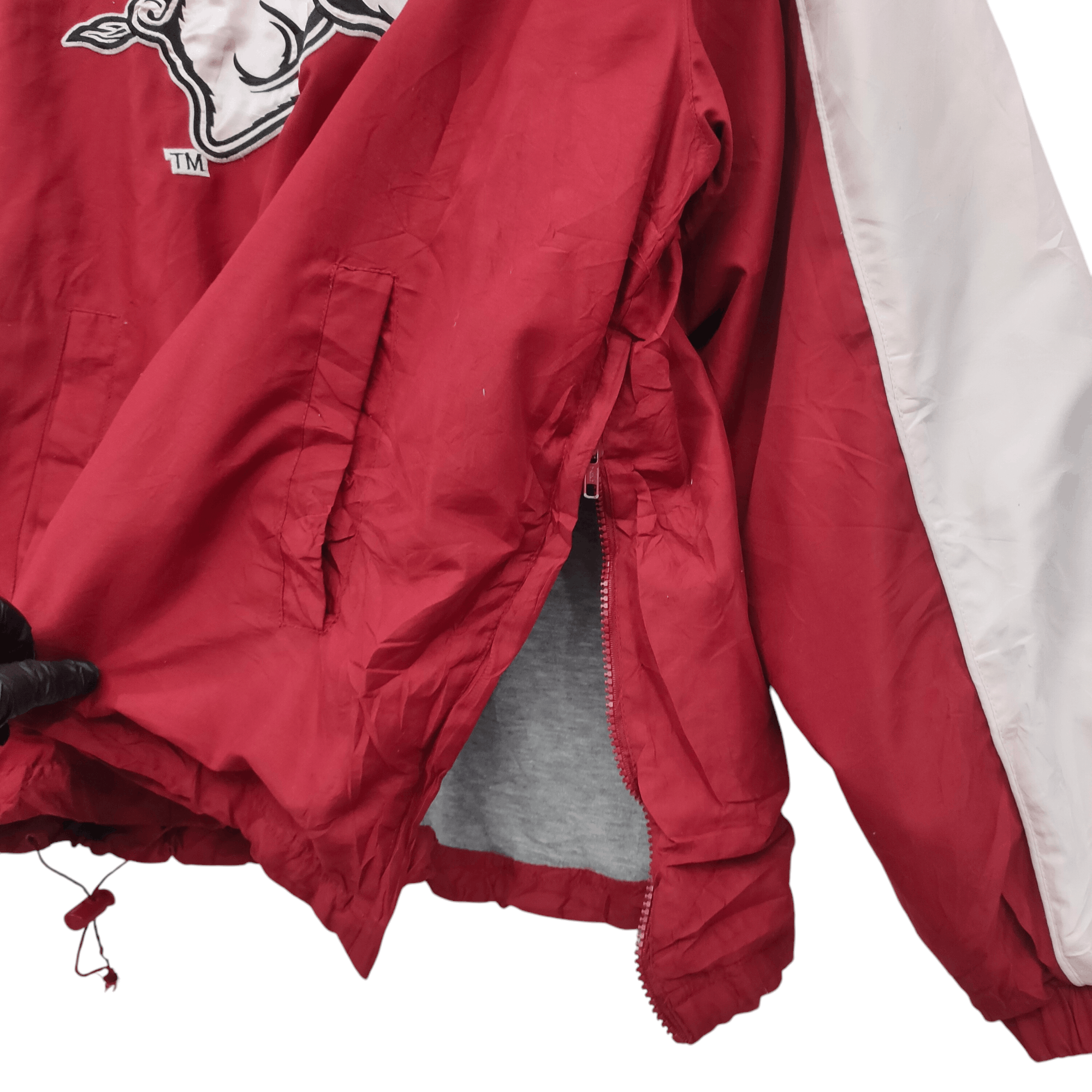 Vintage Arkansas Razorbacks Pullover Jacket Size US L / EU 52-54 / 3 - 4 Thumbnail
