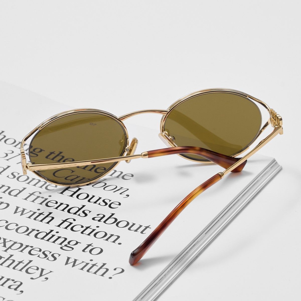 Miu Miu MIU MIU 0MU 52YS 7OE01T SUNGLASSES Size ONE SIZE - 7 Thumbnail