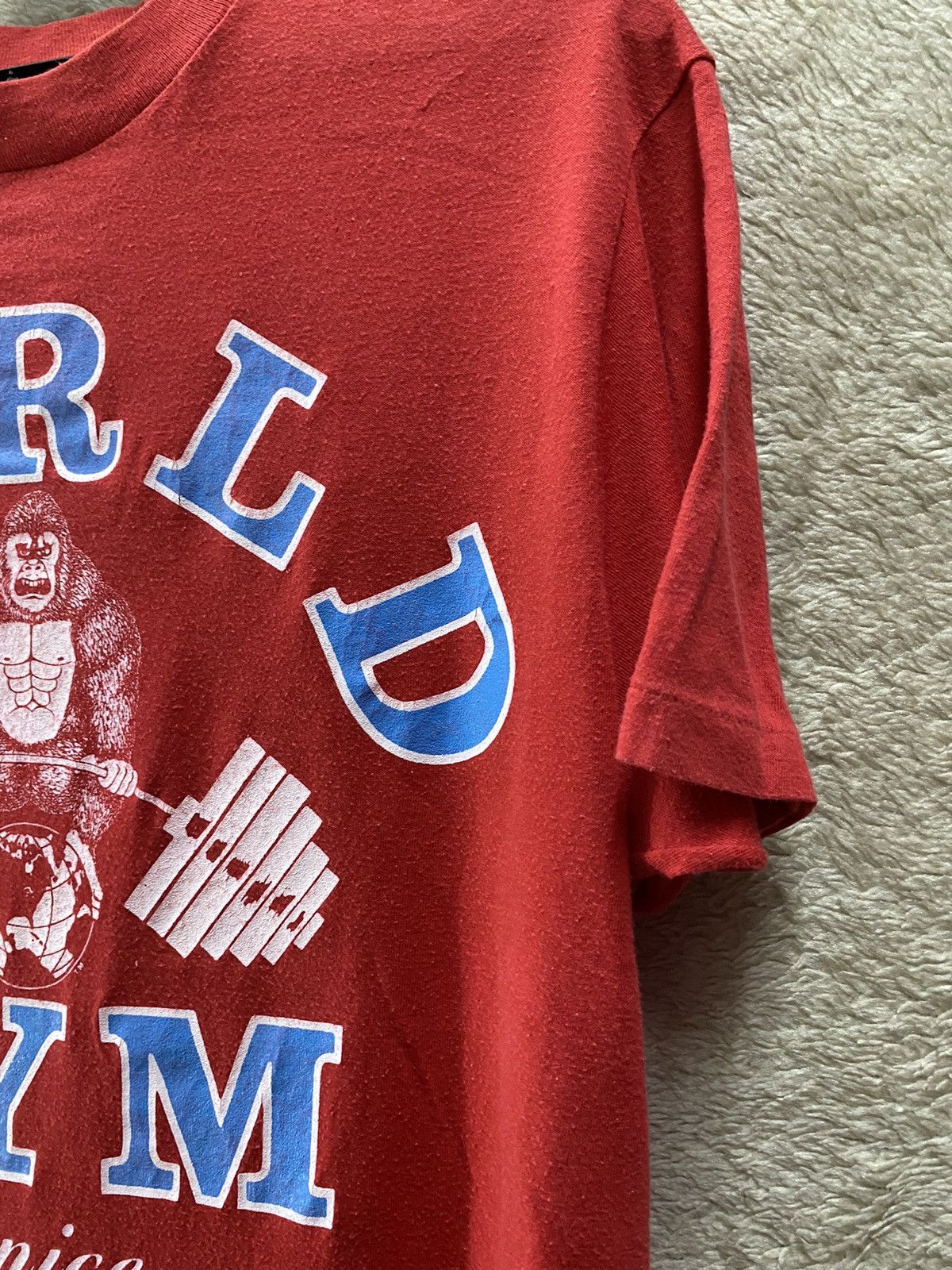 Hanes × Vintage RARE VINTAGE WORLD GYM VENICE CALIFORNIA Size US L / EU 52-54 / 3 - 4 Thumbnail