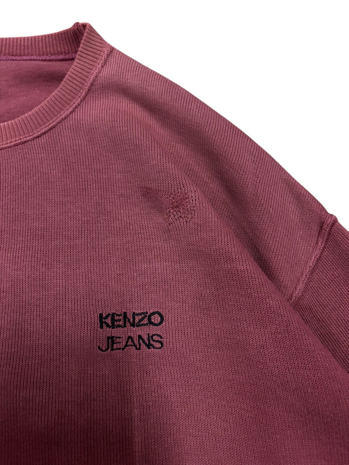 Kenzo Vtg Kenzo Damaged Distressed Sweatshirt Size US M / EU 48-50 / 2 - 5 Thumbnail