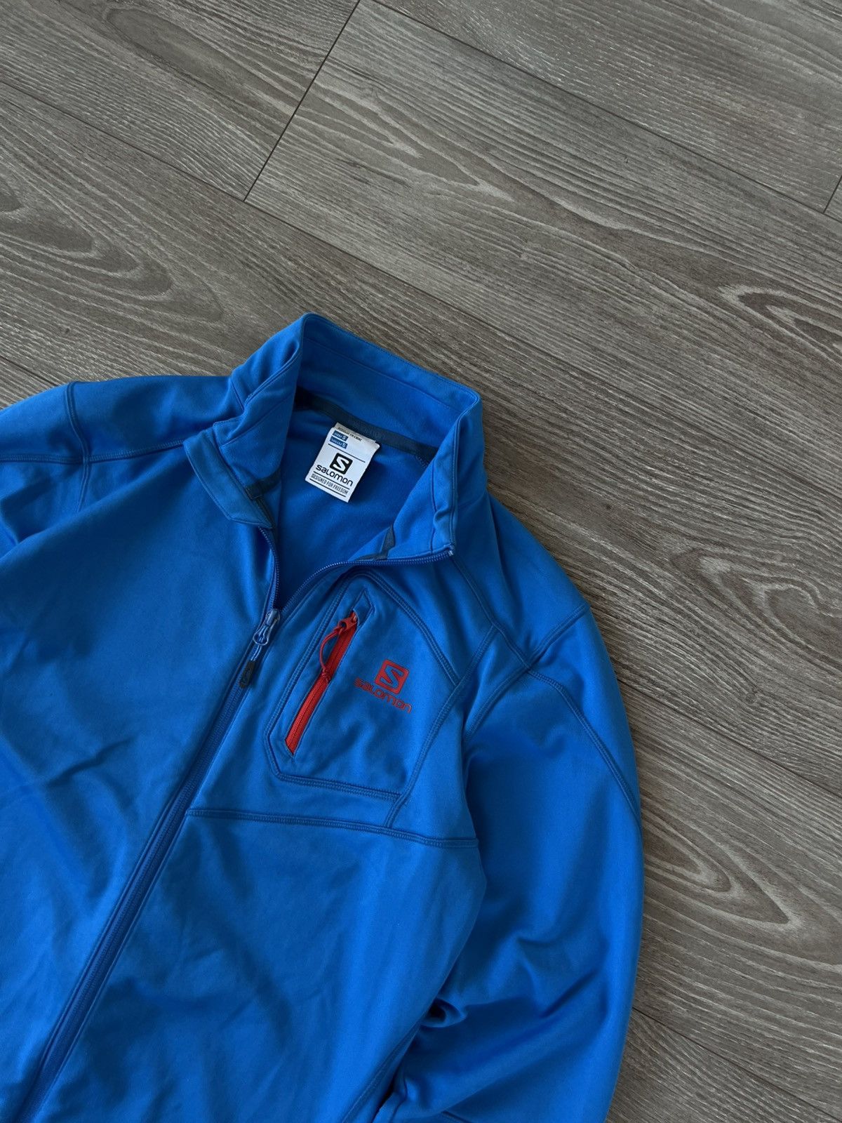 Salomon Salomon Advanced Skin Warm Zip Chest Pocket Sweatshirt Size US S / EU 44-46 / 1 - 11 Thumbnail