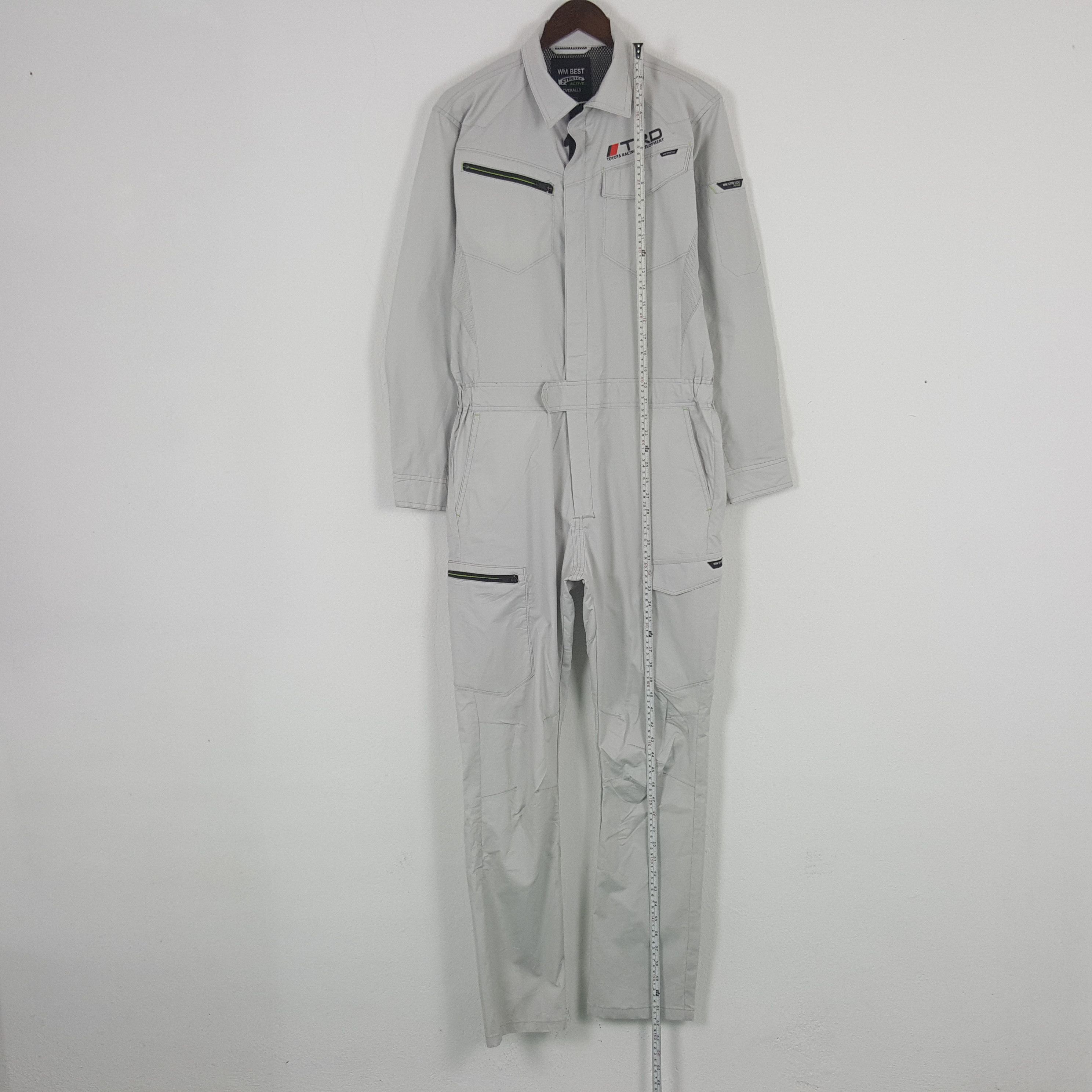 Sports Specialties × Vintage Vintage Toyota Racing TRD Custom Coverall Worker Jacket Size US M / EU 48-50 / 2 - 6 Thumbnail