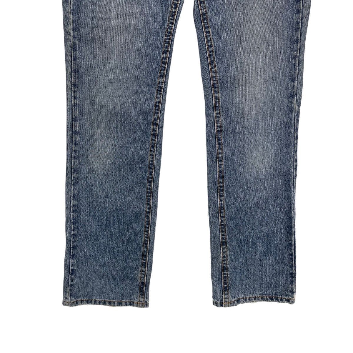 Japanese Brand Meterbonwe Faded Blue Zipper Fly Jeans Size US 30 / EU 46 - 4 Thumbnail