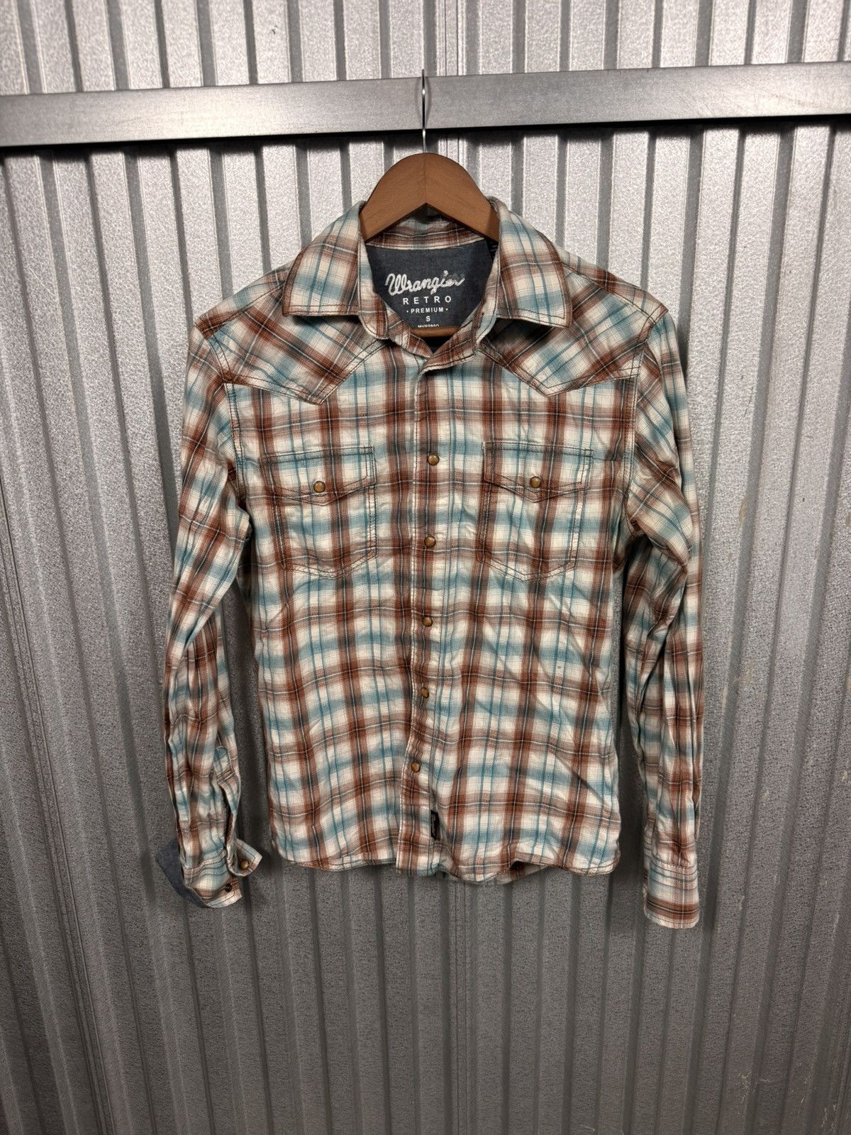 Wrangler Wrangler Pearl Snap Western Retro Button Up Shirt Size US S / EU 44-46 / 1 - 5 Thumbnail