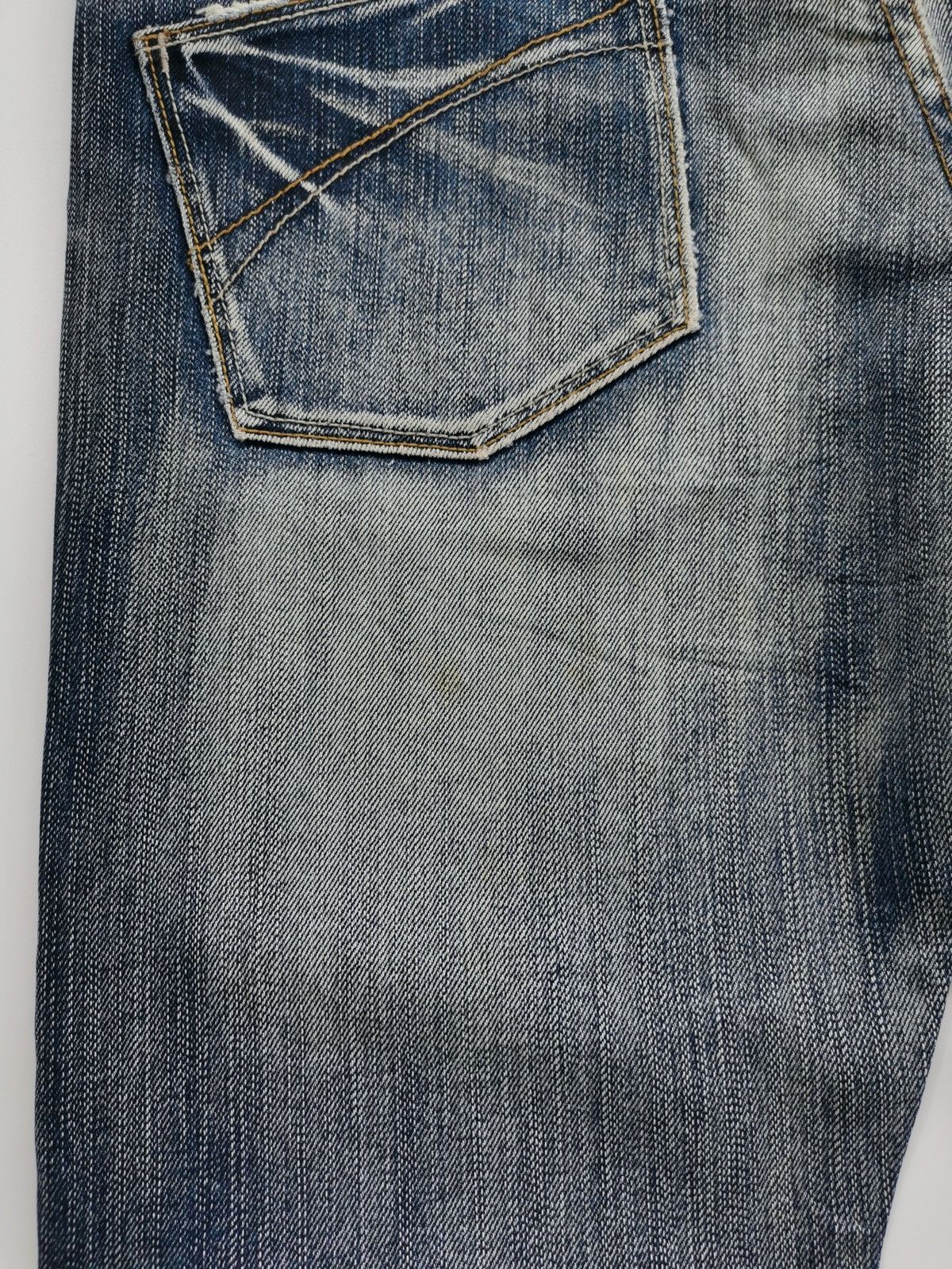 Boycott Boycott Japan Broken Twill Faded Denim Jeans Size US 32 / EU 48 - 11 Thumbnail