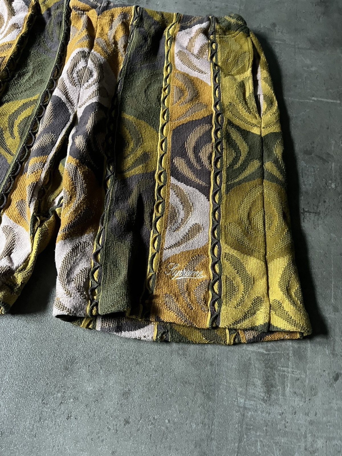 Coogi × Supreme Supreme coogi style shorts green yellow very rare Size US 32 / EU 48 - 4 Thumbnail