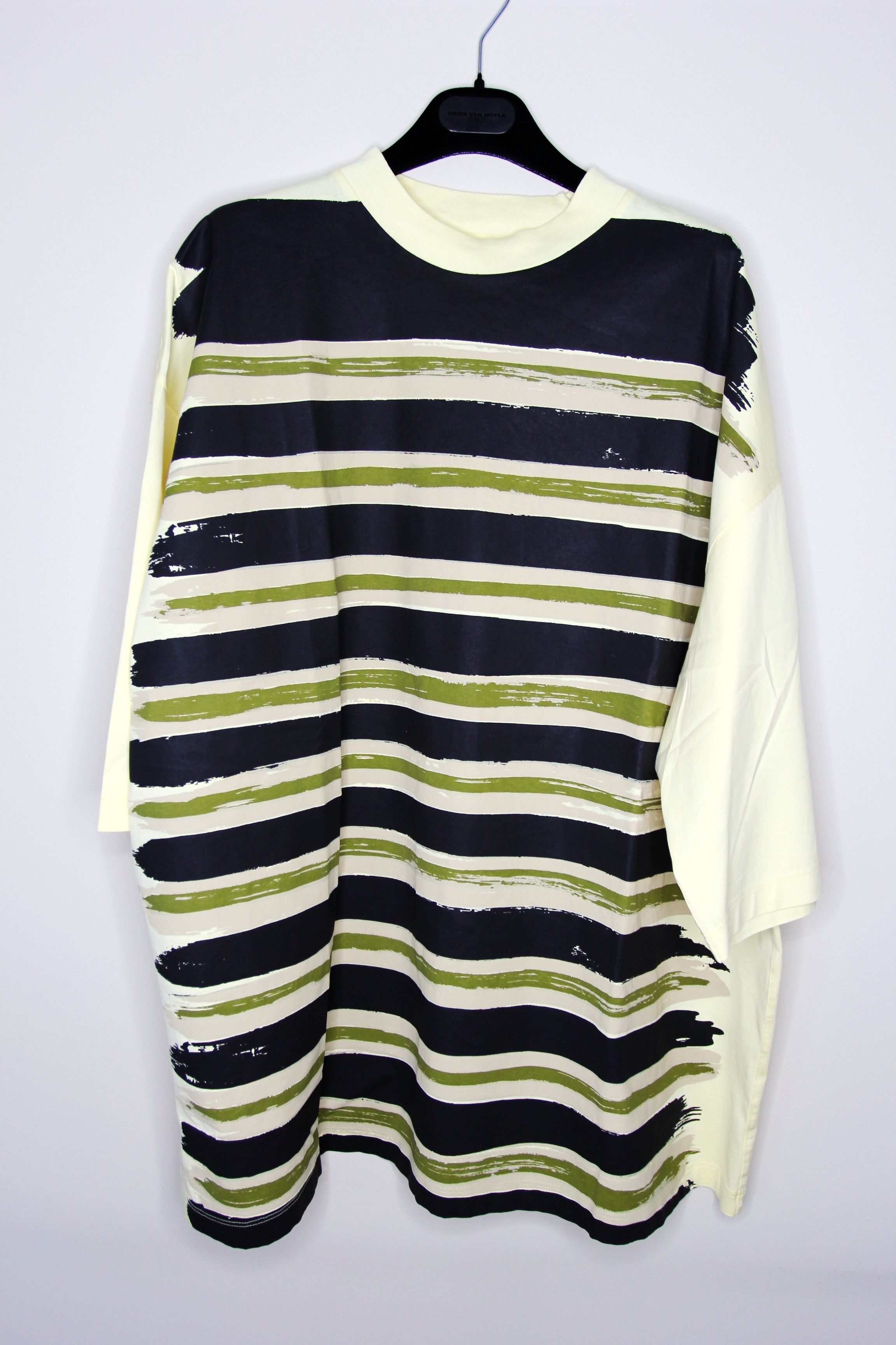 Marni BNWT AW23 MARNI STRIPES ORGANIC COTTON JERSEY TSHIRT 50 Size US M / EU 48-50 / 2 - 2 Thumbnail